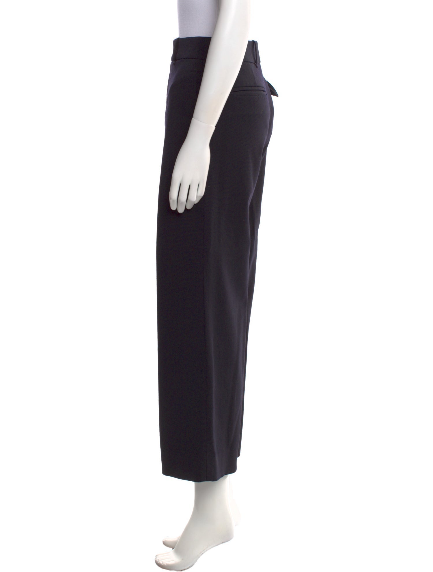 Chloé Virgin Wool Wide Leg Pants