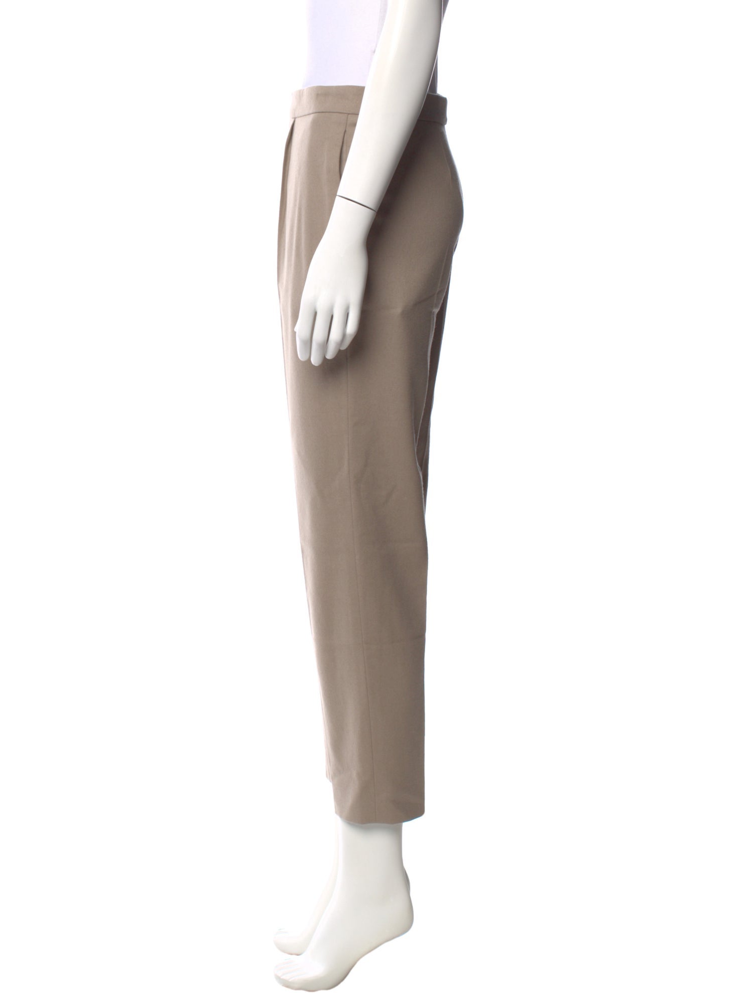 Chloé Virgin Wool Straight Leg Pants