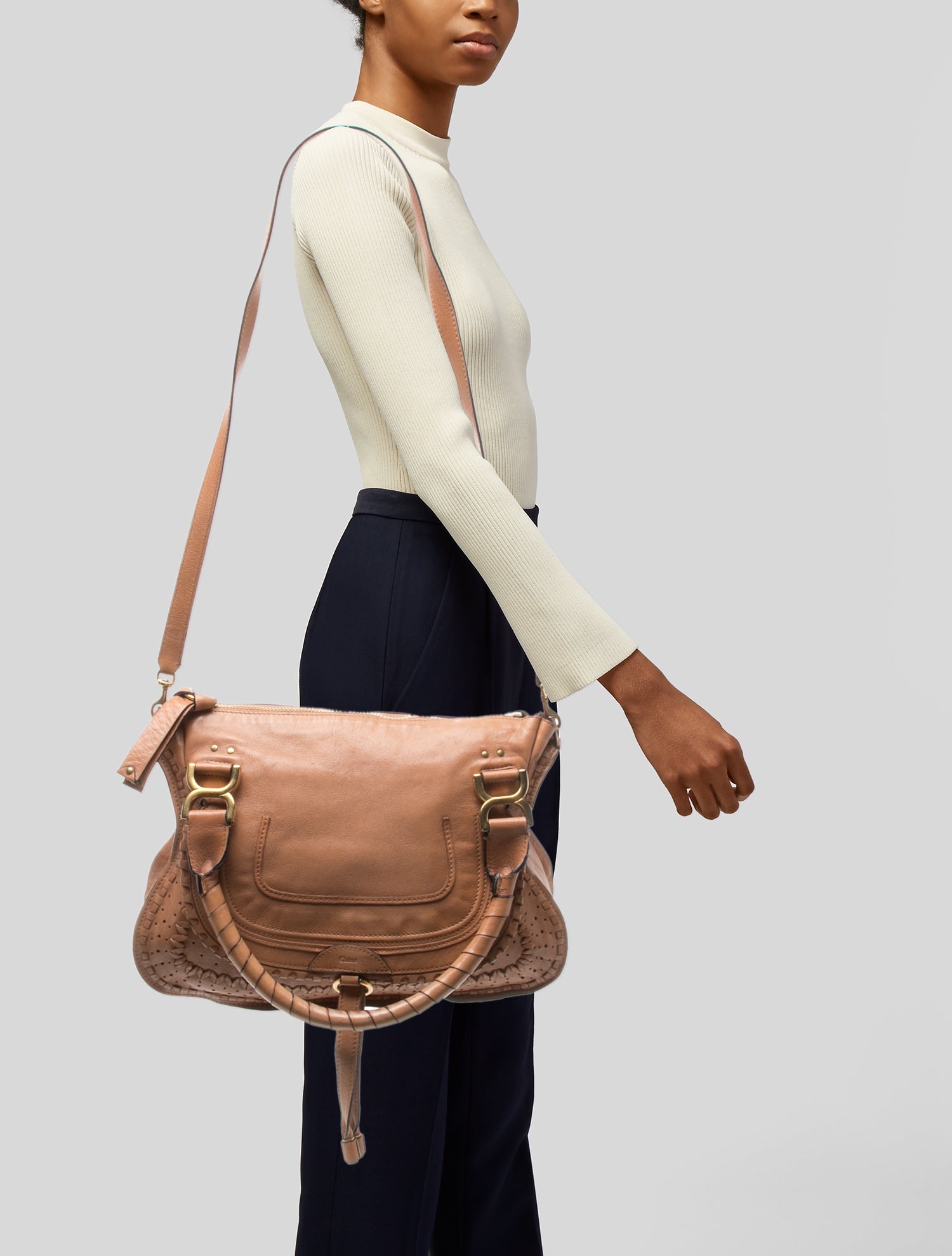Chloé Leather Marcie