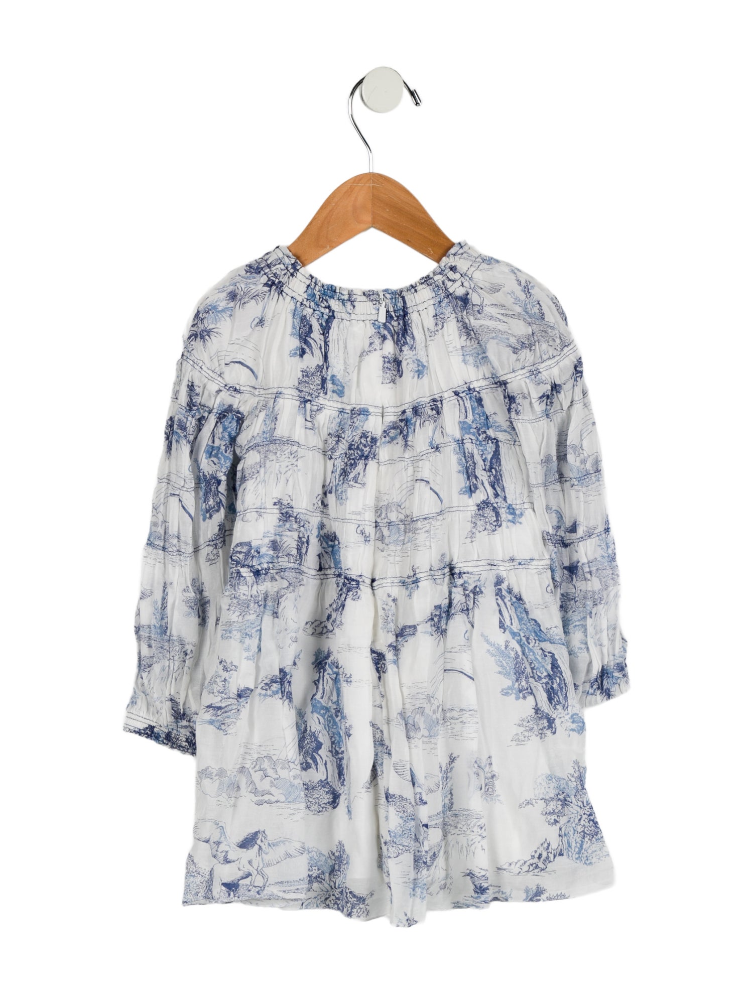 Chloé Girls' Pegasus Print Dress
