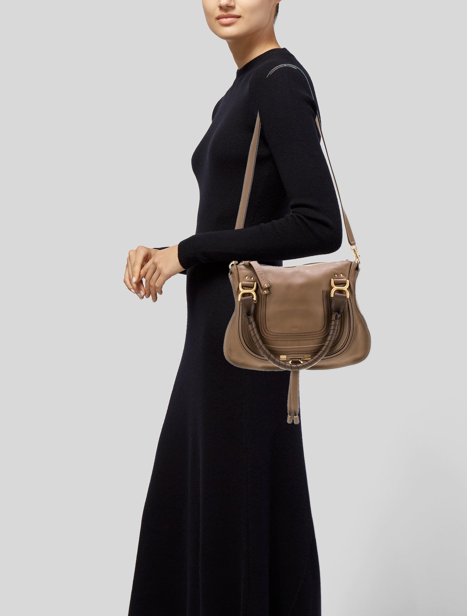 Chloé Leather Marcie Small