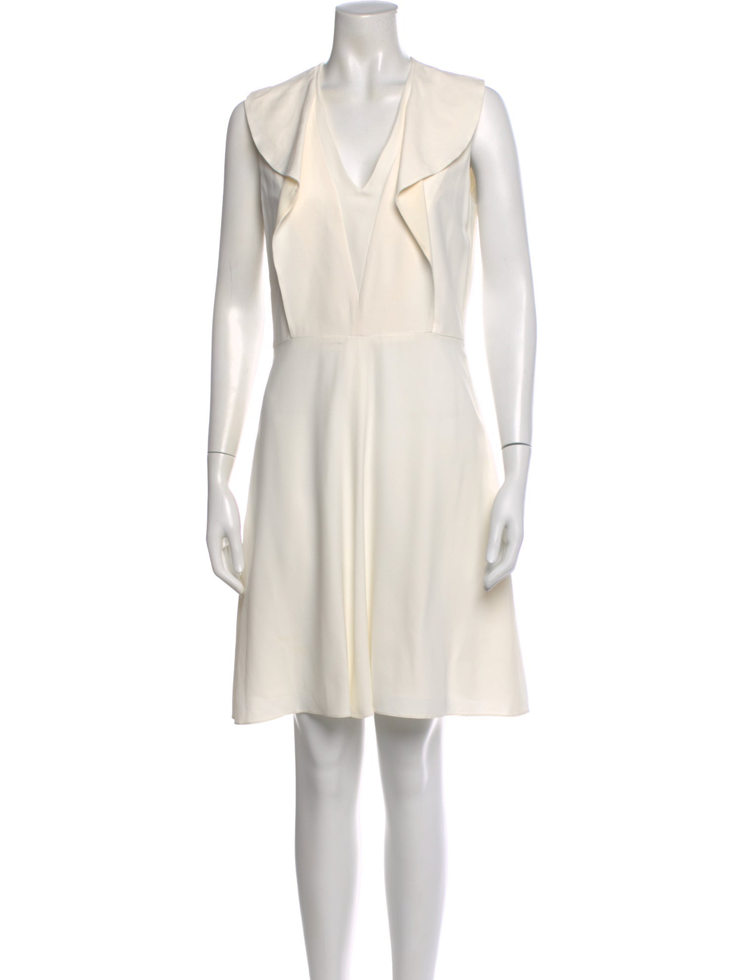 Chloé Colorblock Pattern Knee-Length Dress