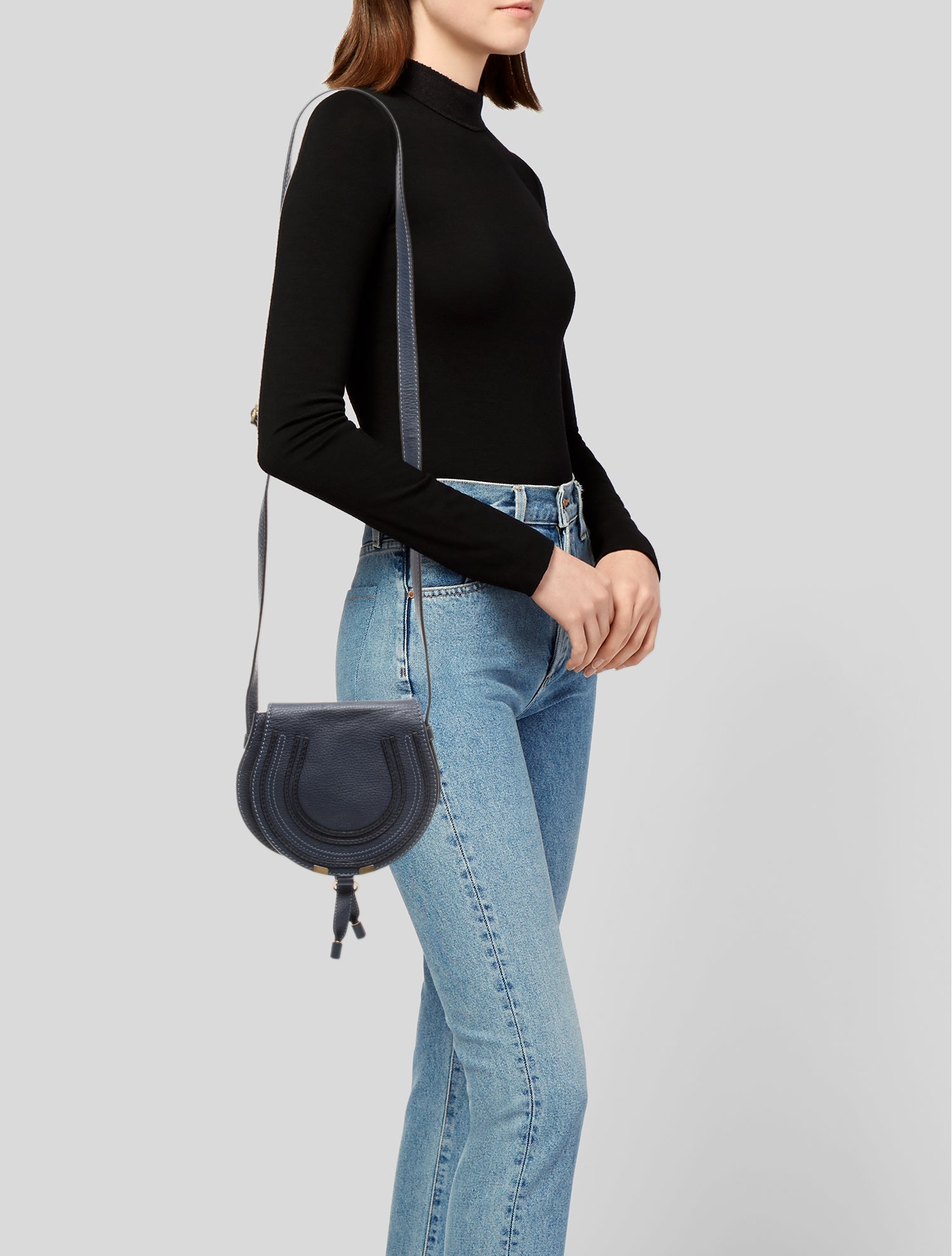Chloé Leather Marcie Crossbody