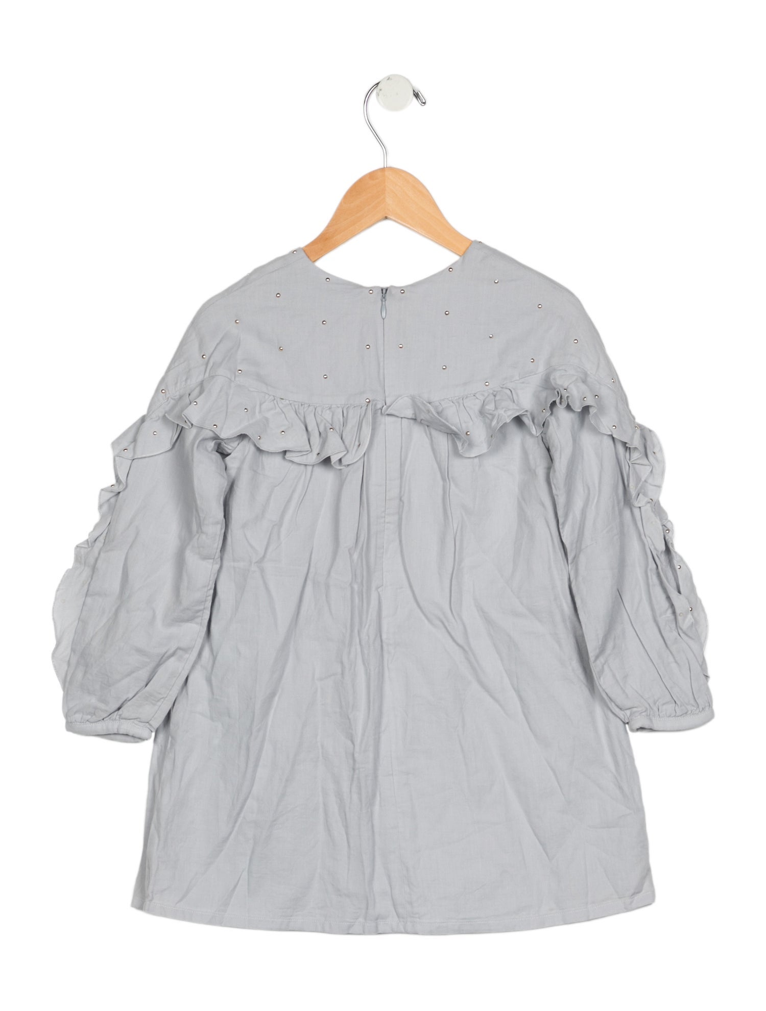 Chloé Toddler Girls' Ruffled Long Sleeve Dress
