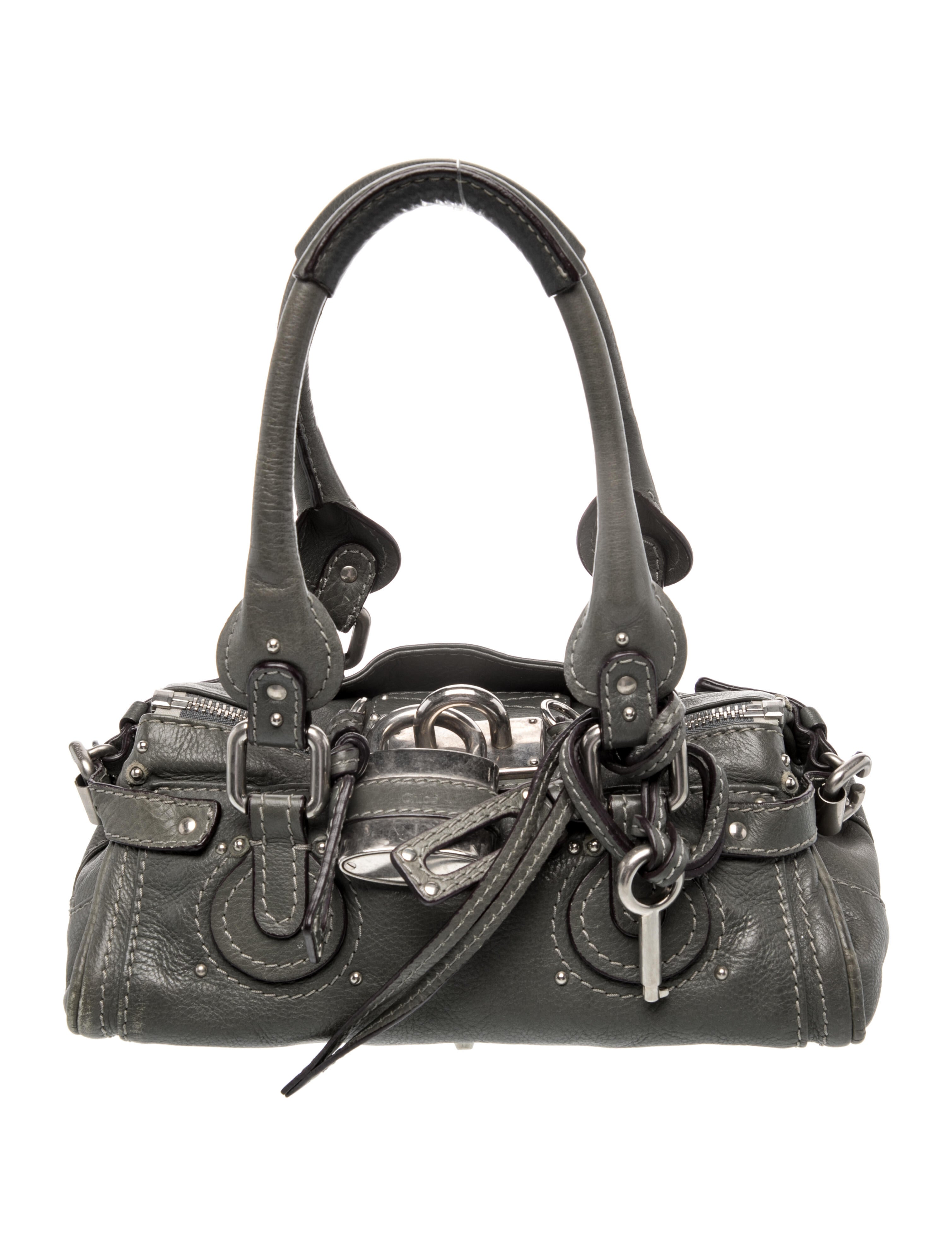 Chloé Leather Top Handle Bag