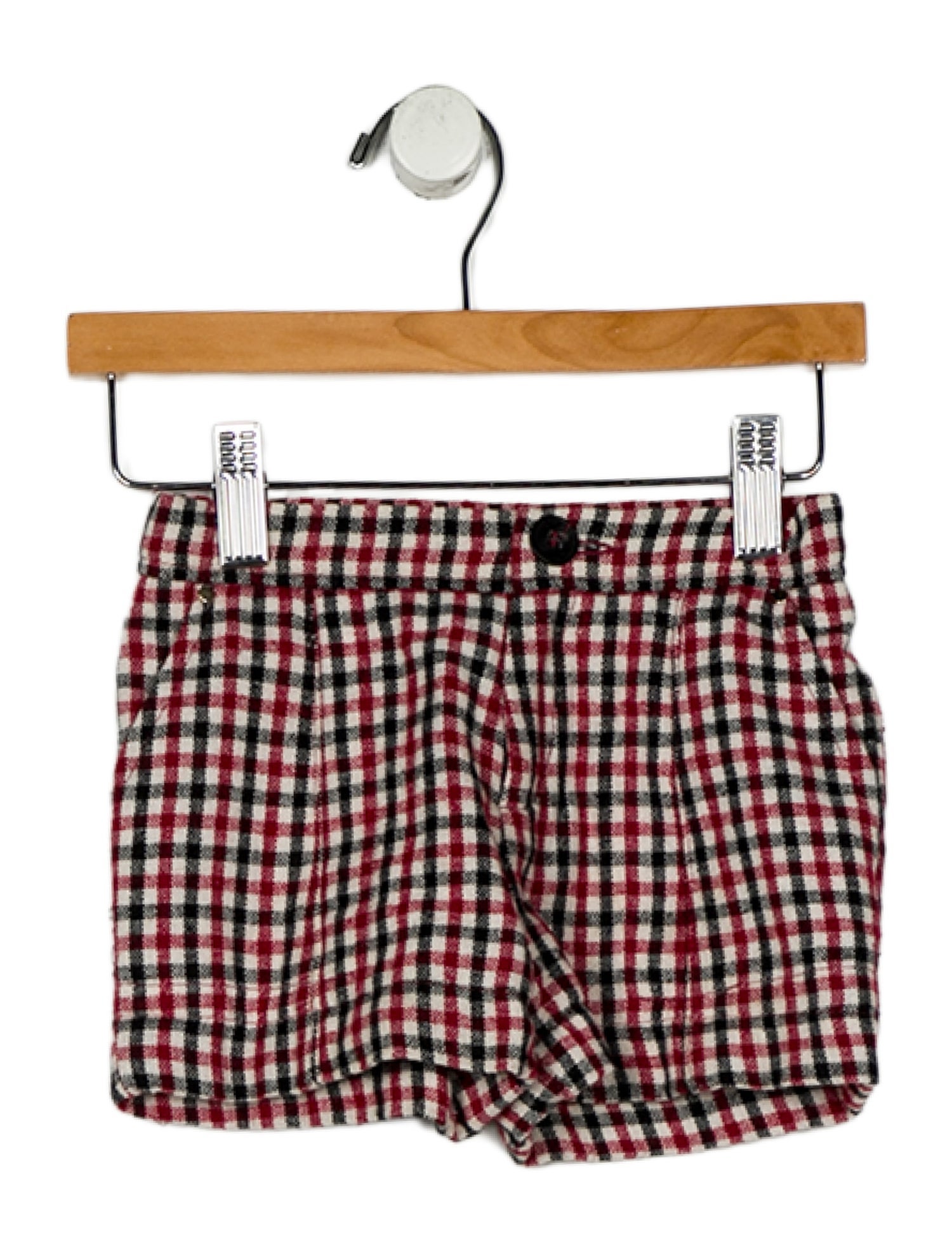 Chloé Toddler Girls' Plaid Knit Shorts