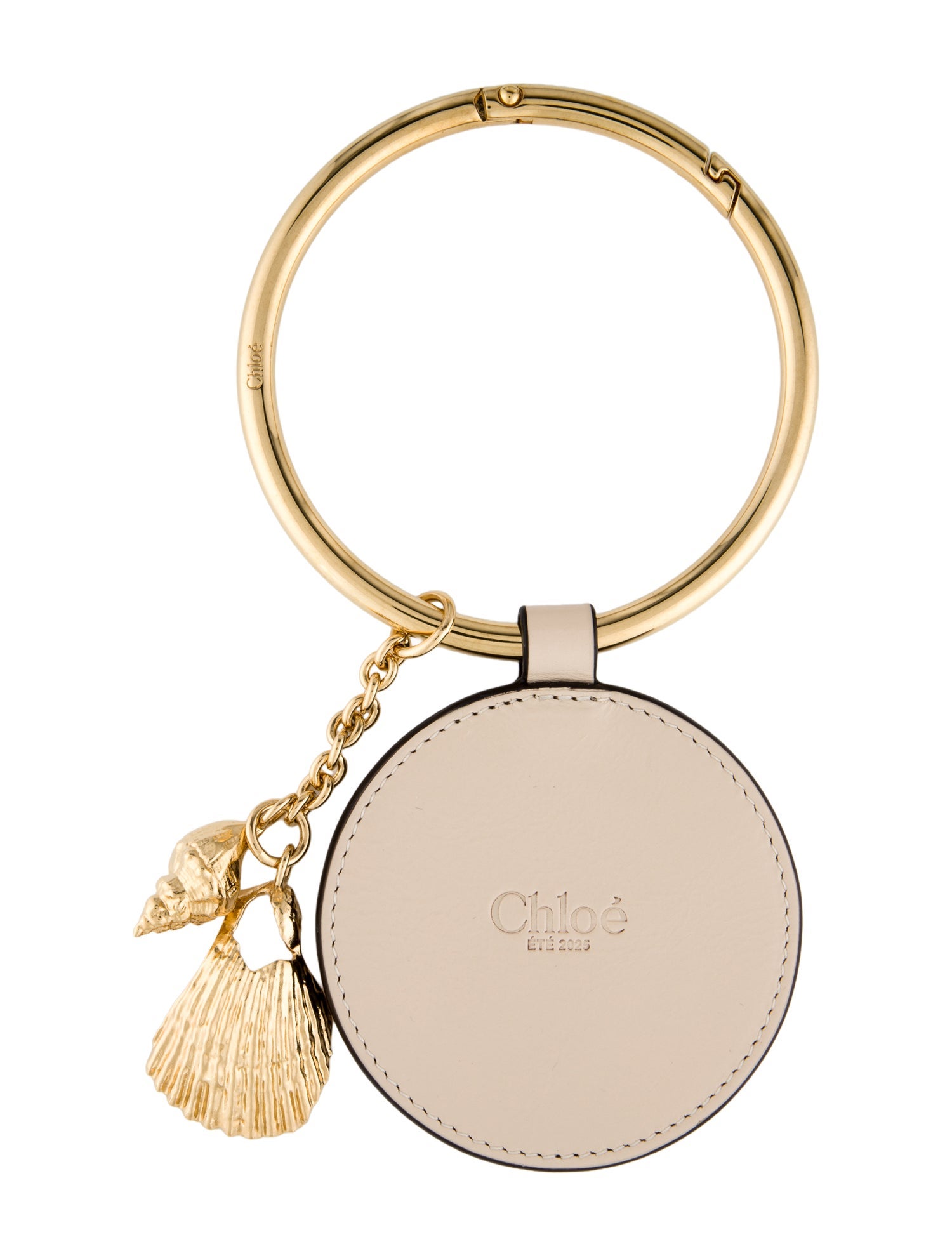Chloé Gold Tone Bag Charm