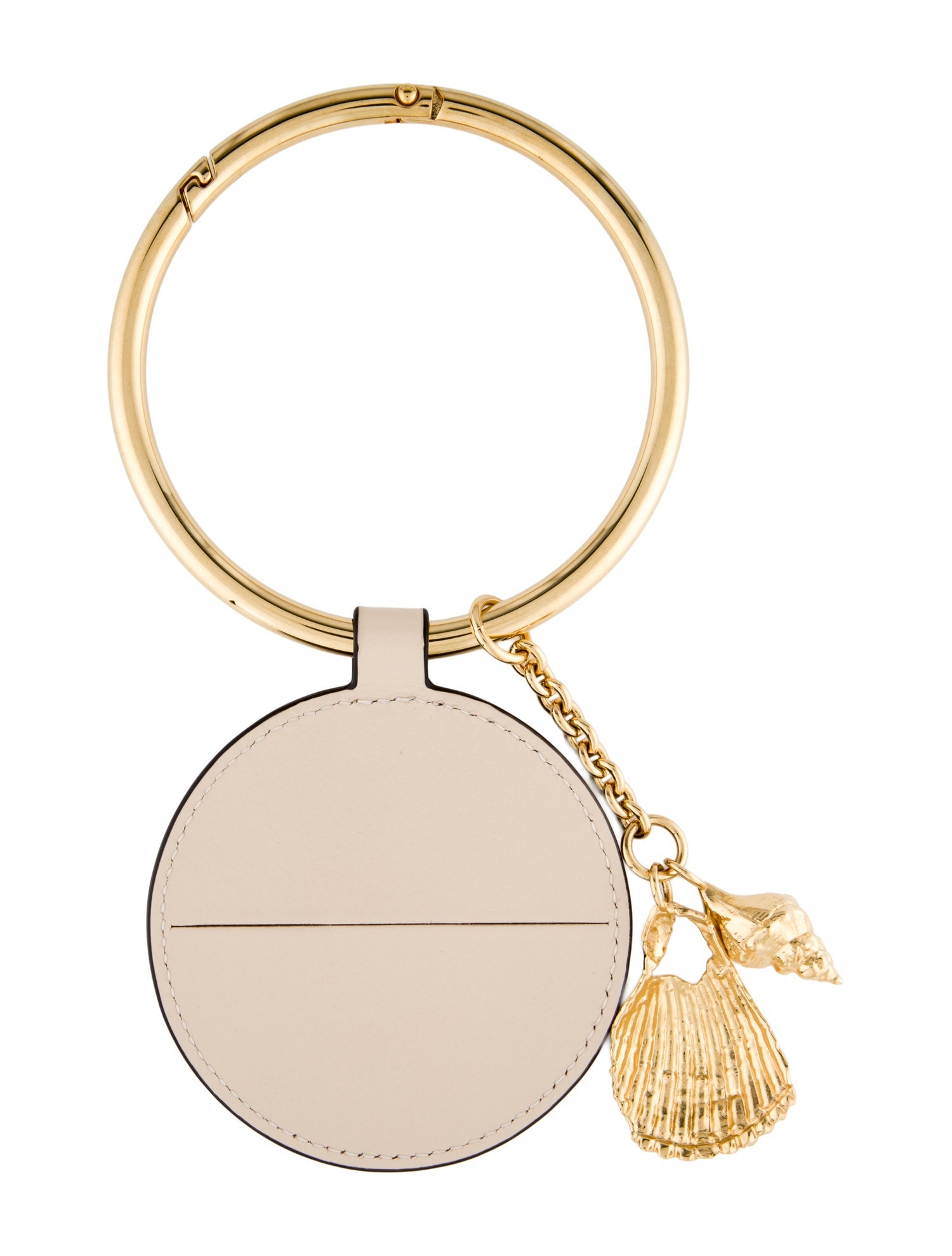Chloé Gold Tone Bag Charm