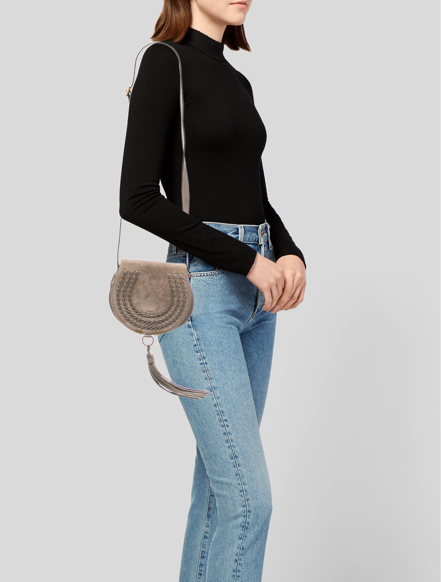 Chloé Suede Marcie Crossbody