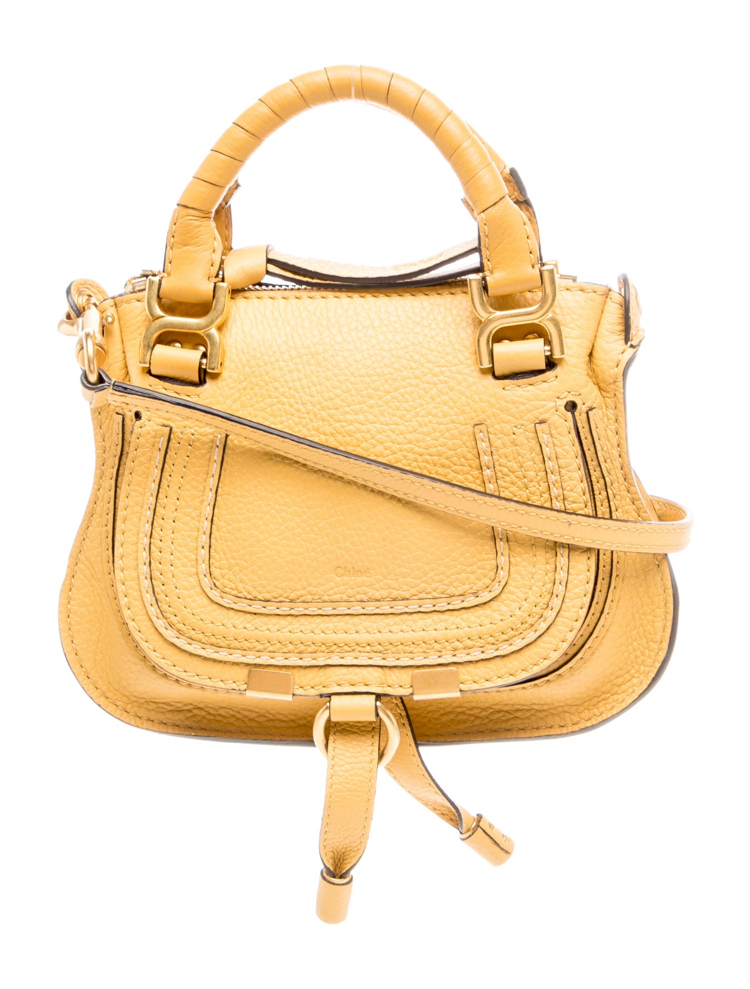Chloé Leather Marcie Satchel Small