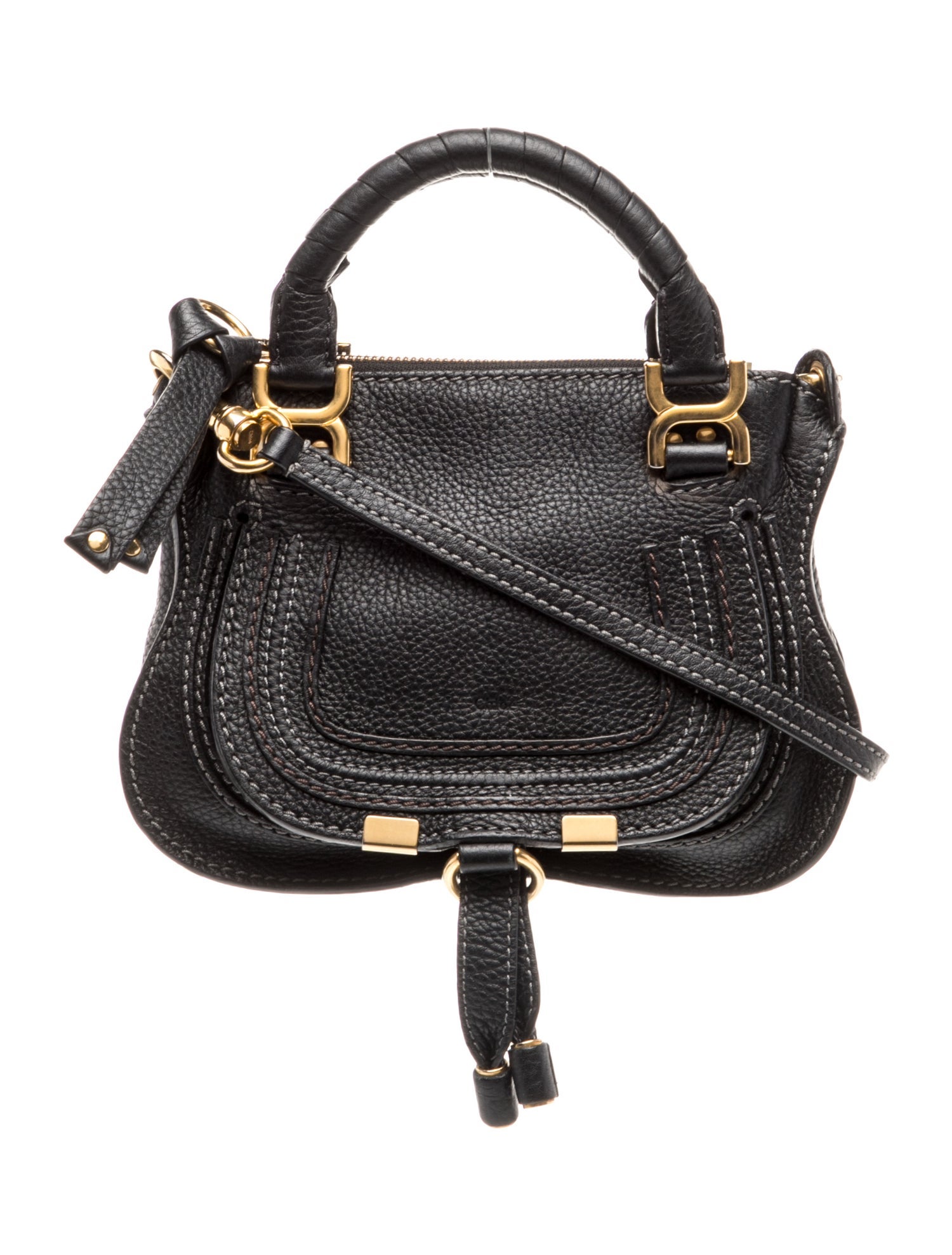 Chloé Leather Marcie Crossbody Mini