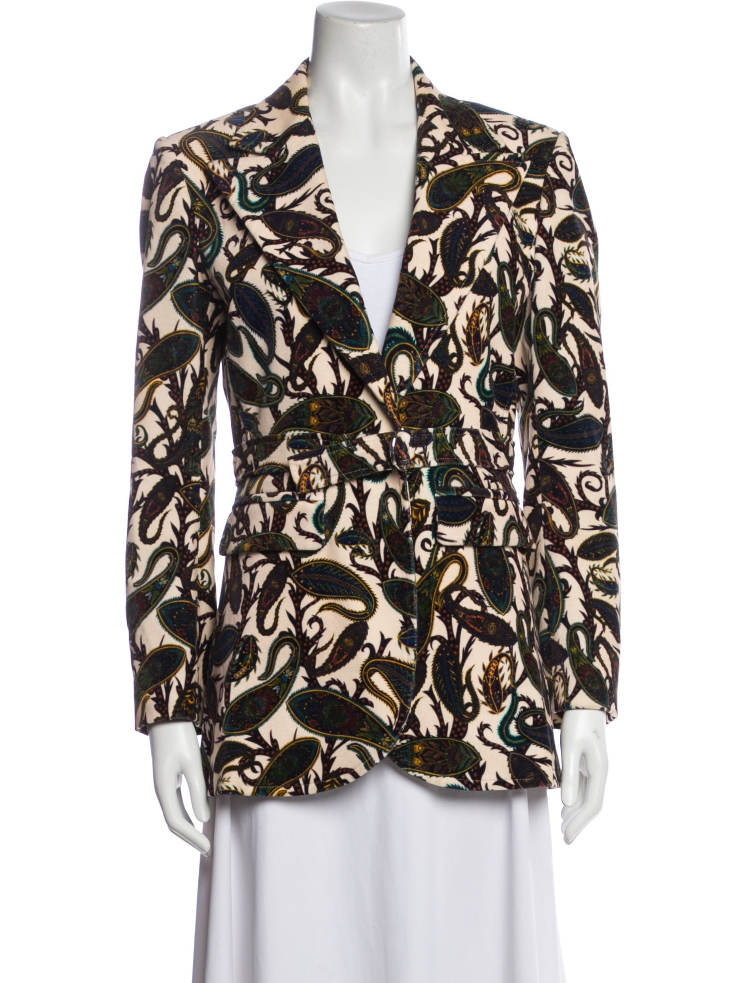 Chloé Animal Print Blazer