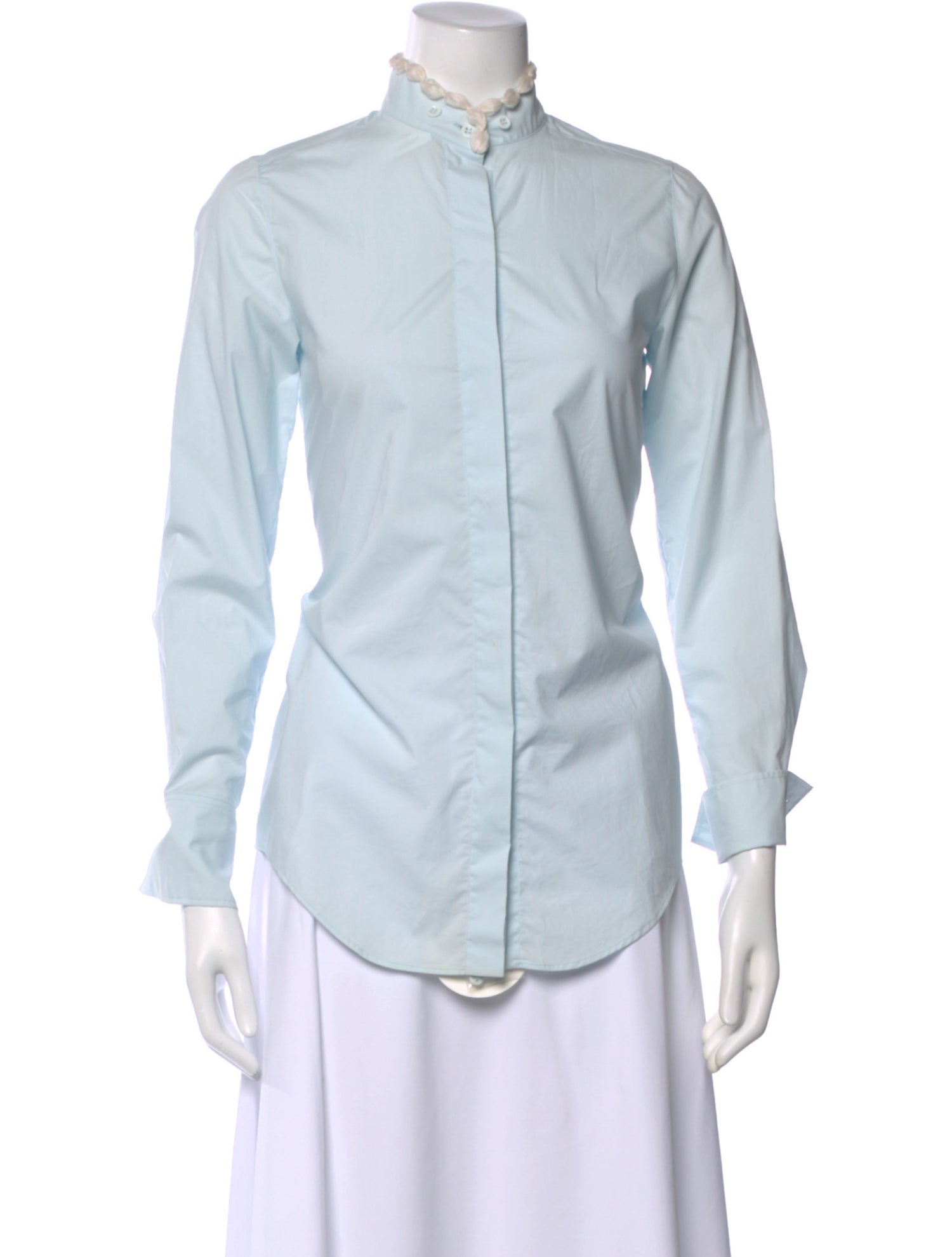 Chloé Silk Long Sleeve Blouse