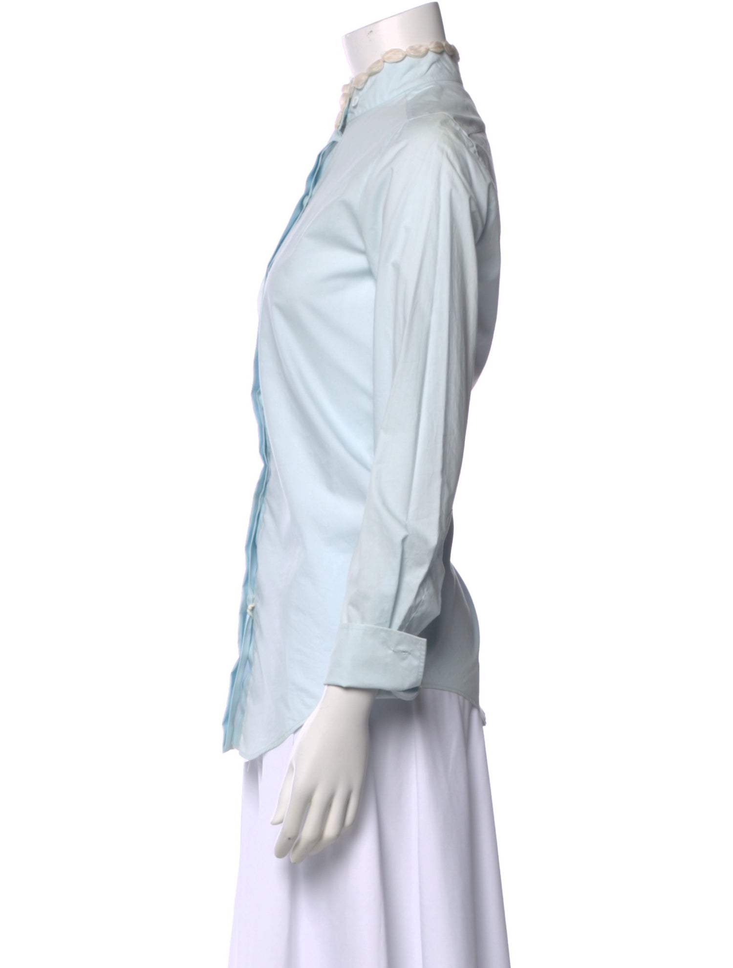 Chloé Silk Long Sleeve Blouse