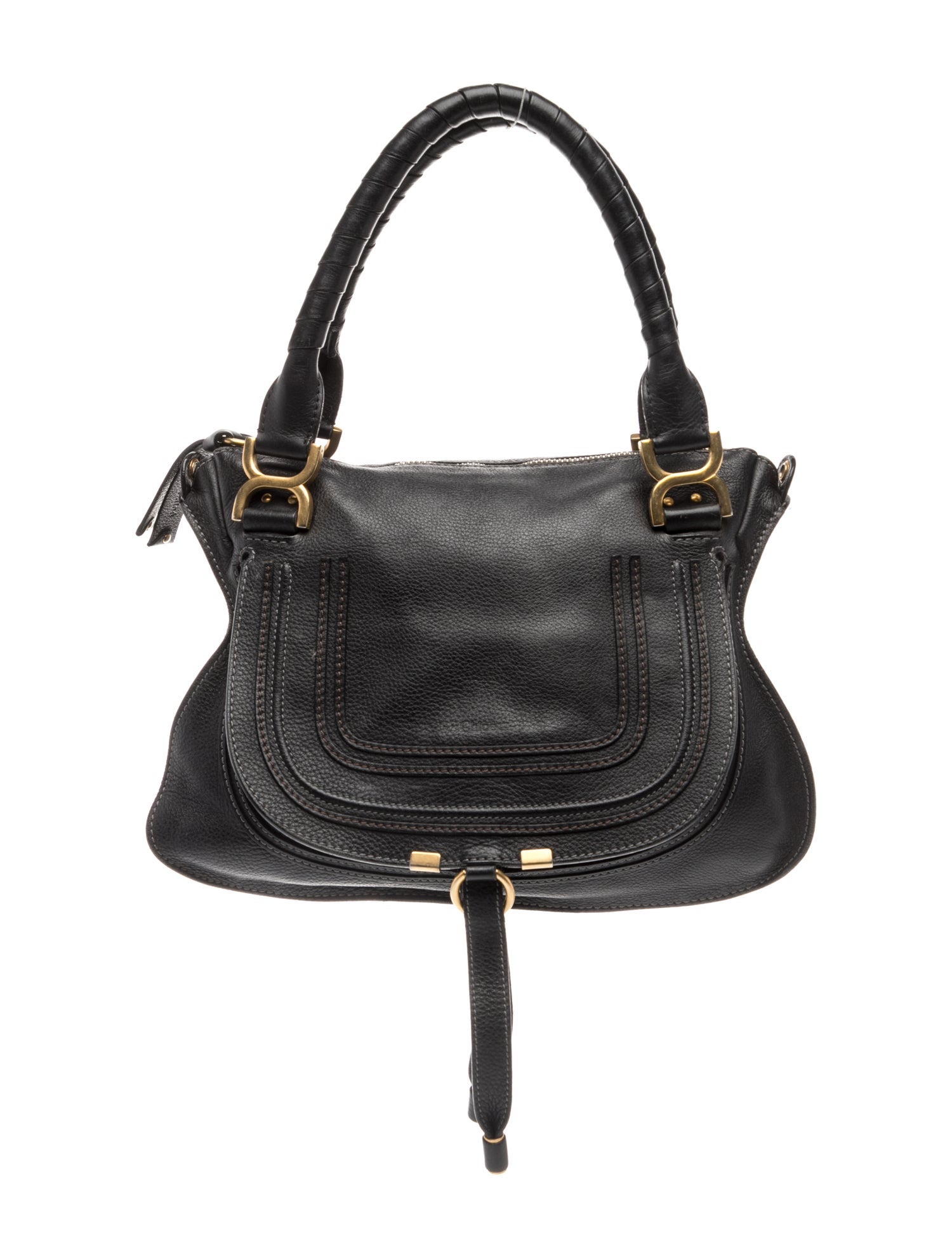 Chloé Leather Marcie Crossbody Medium