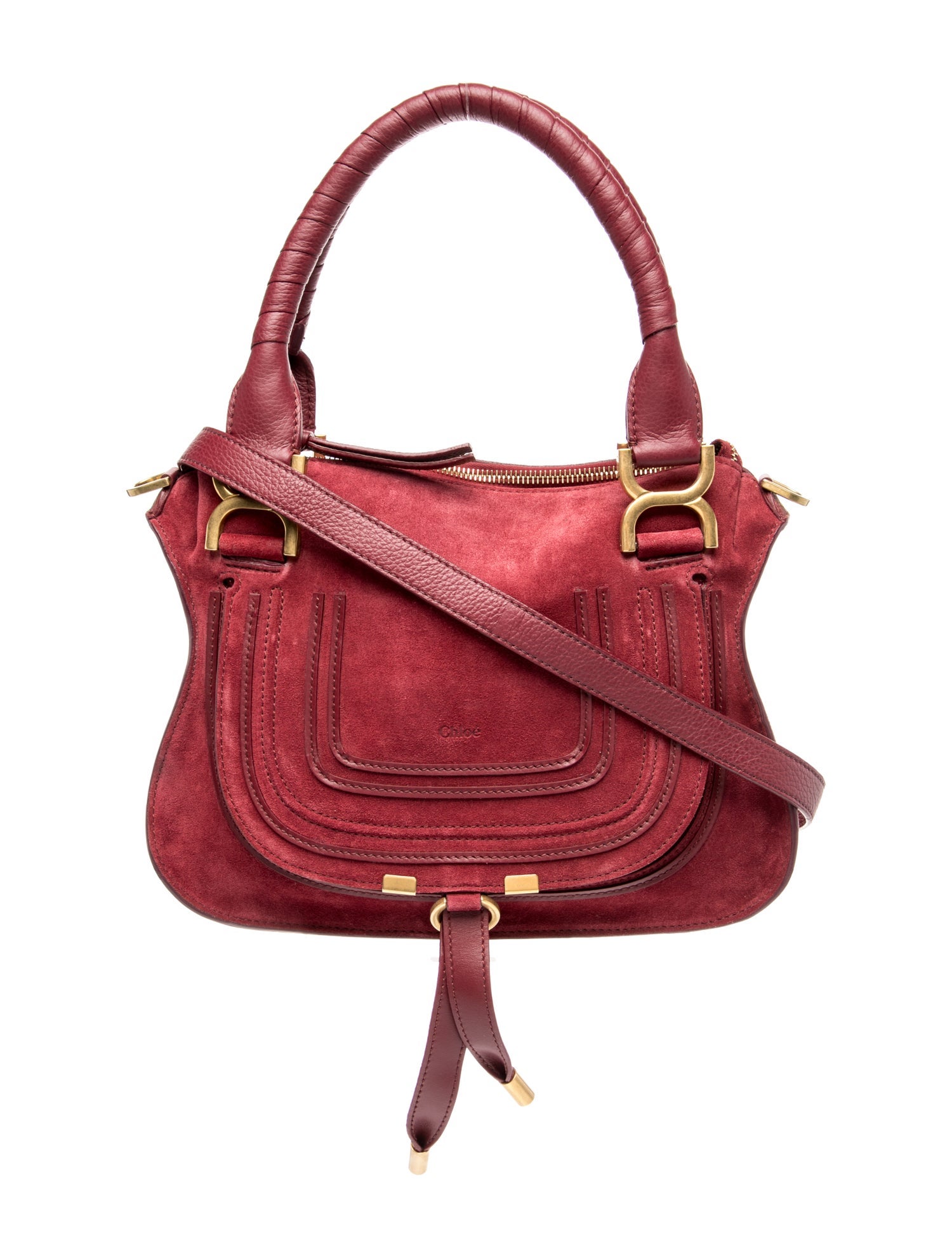 Chloé Leather Marcie Shoulder Bag
