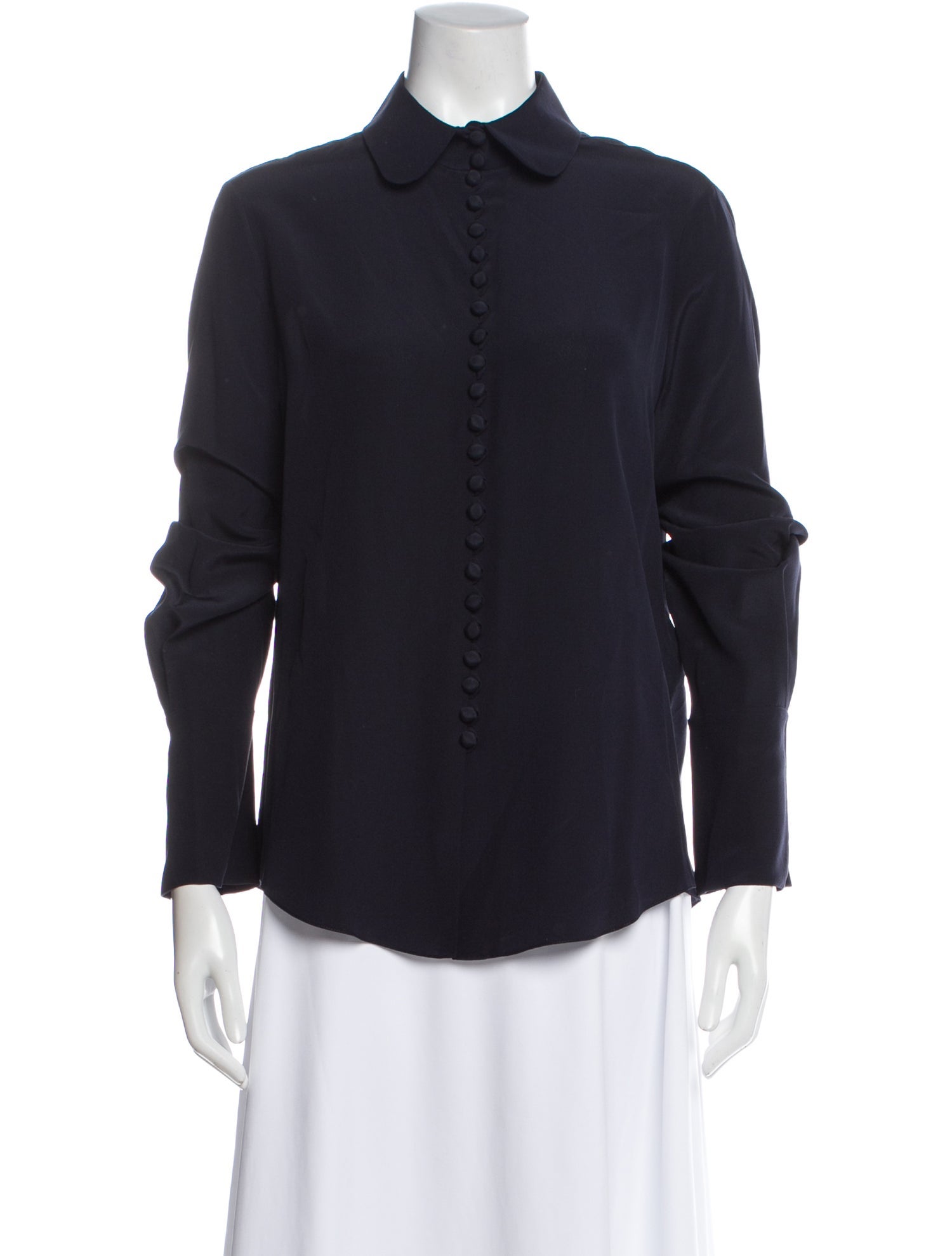 Chloé Silk Long Sleeve Blouse