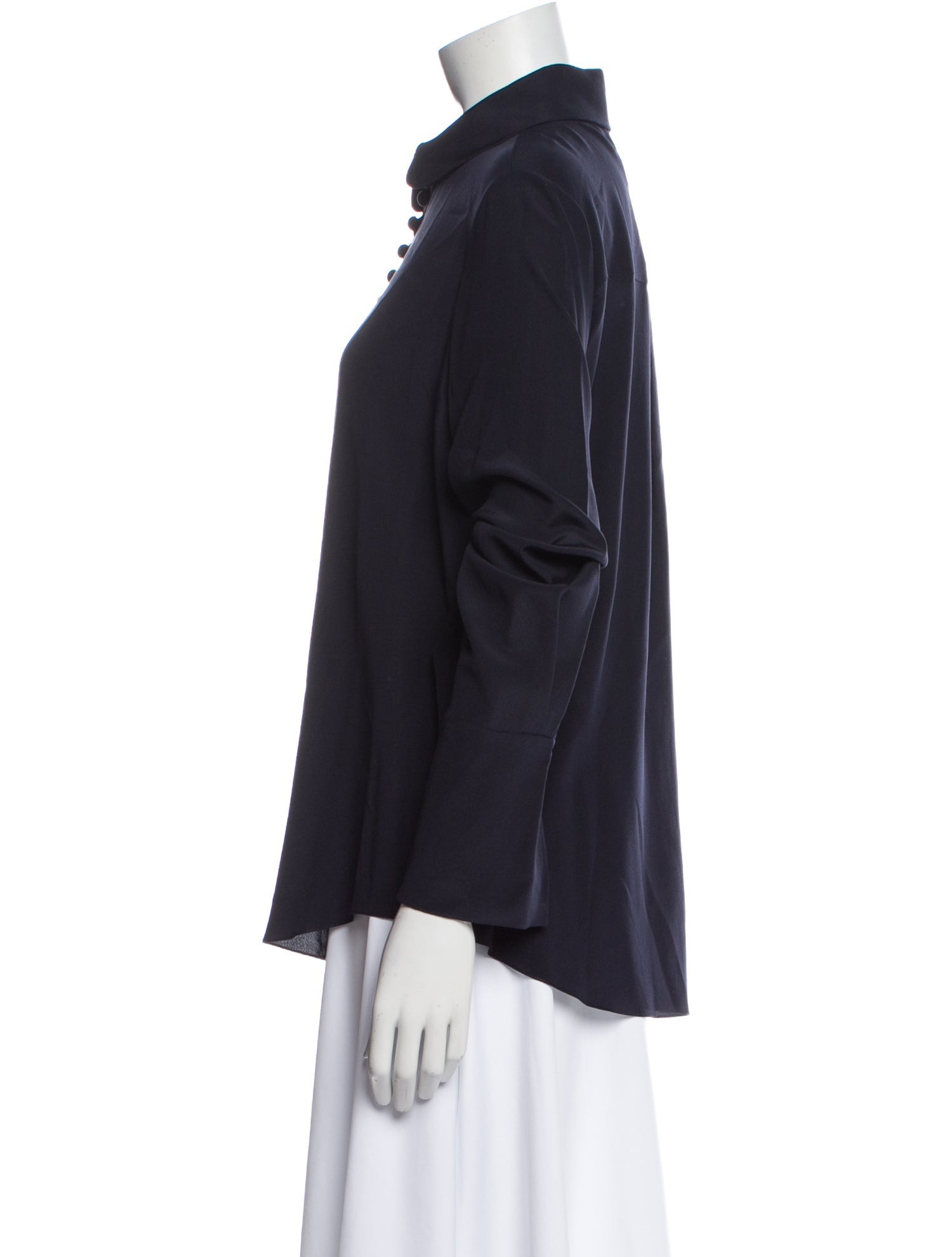 Chloé Silk Long Sleeve Blouse