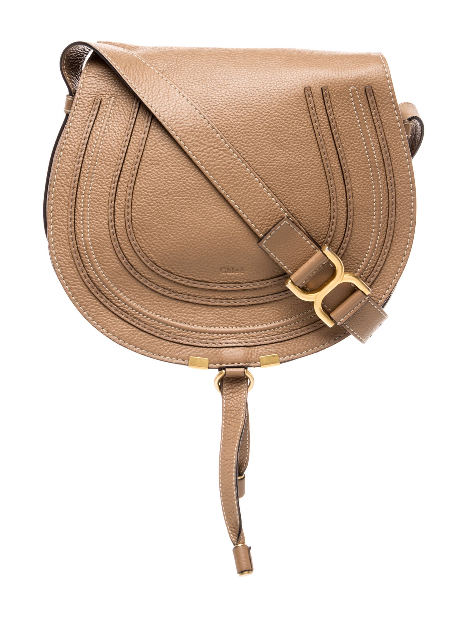 Chloé Leather Marcie Crossbody Medium