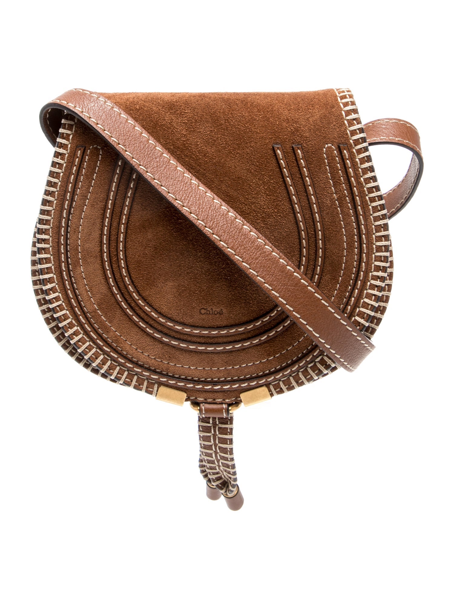 Chloé Suede Marcie Crossbody
