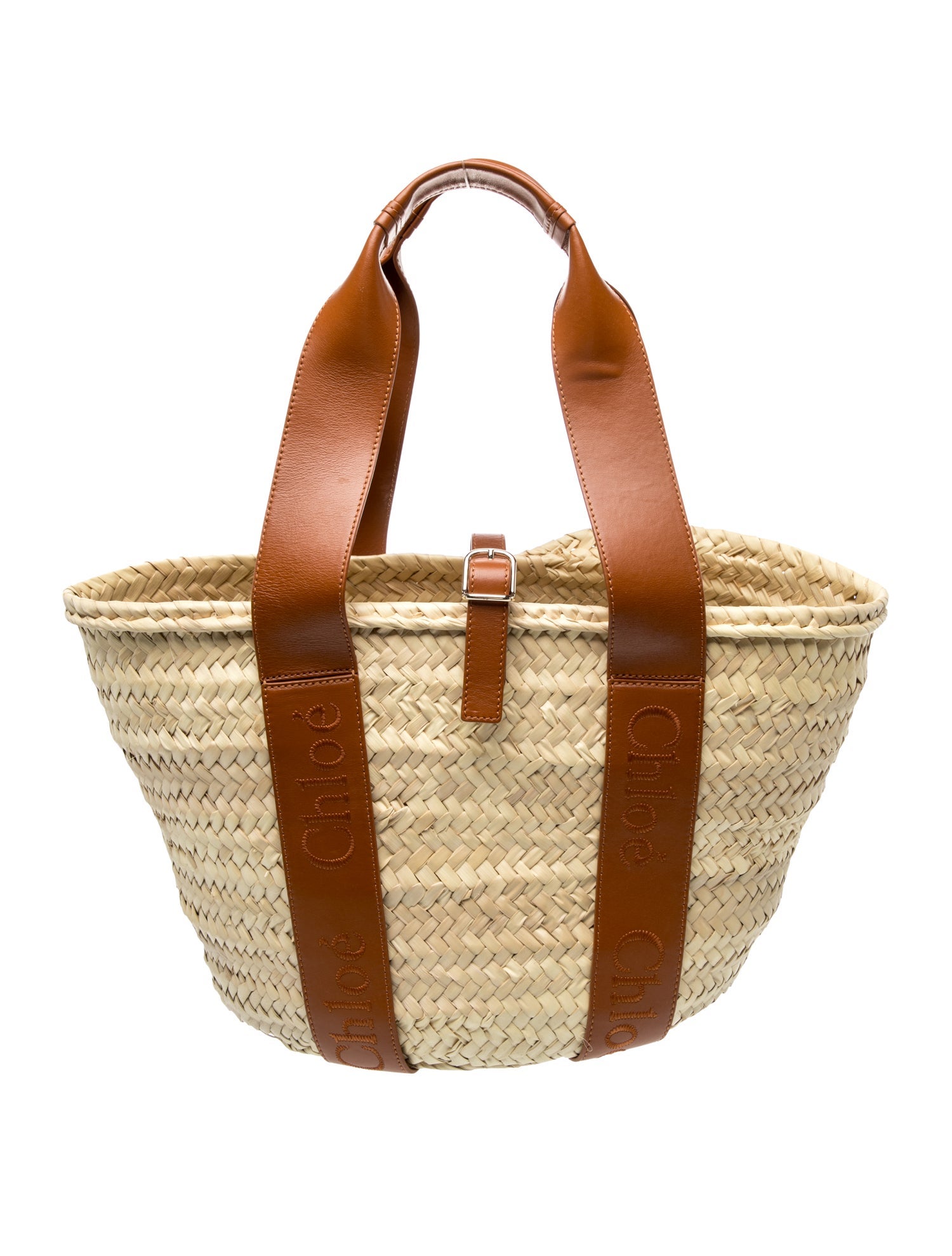 Chloé Straw Bucket Bag