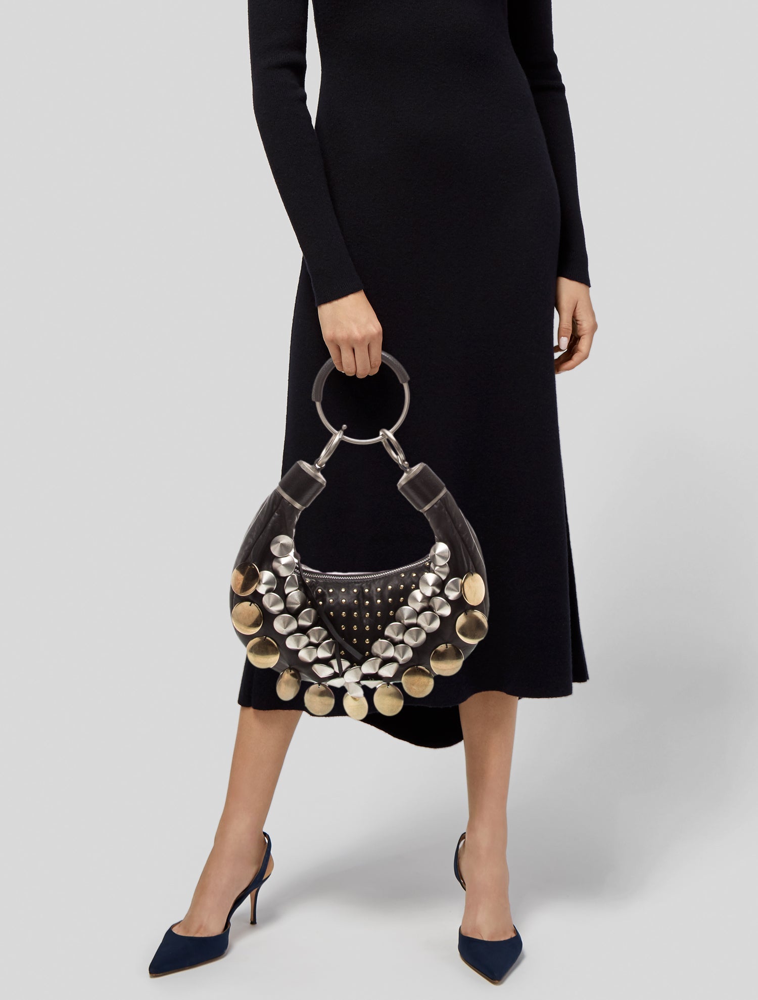 Chloé Leather Top Handle Bag