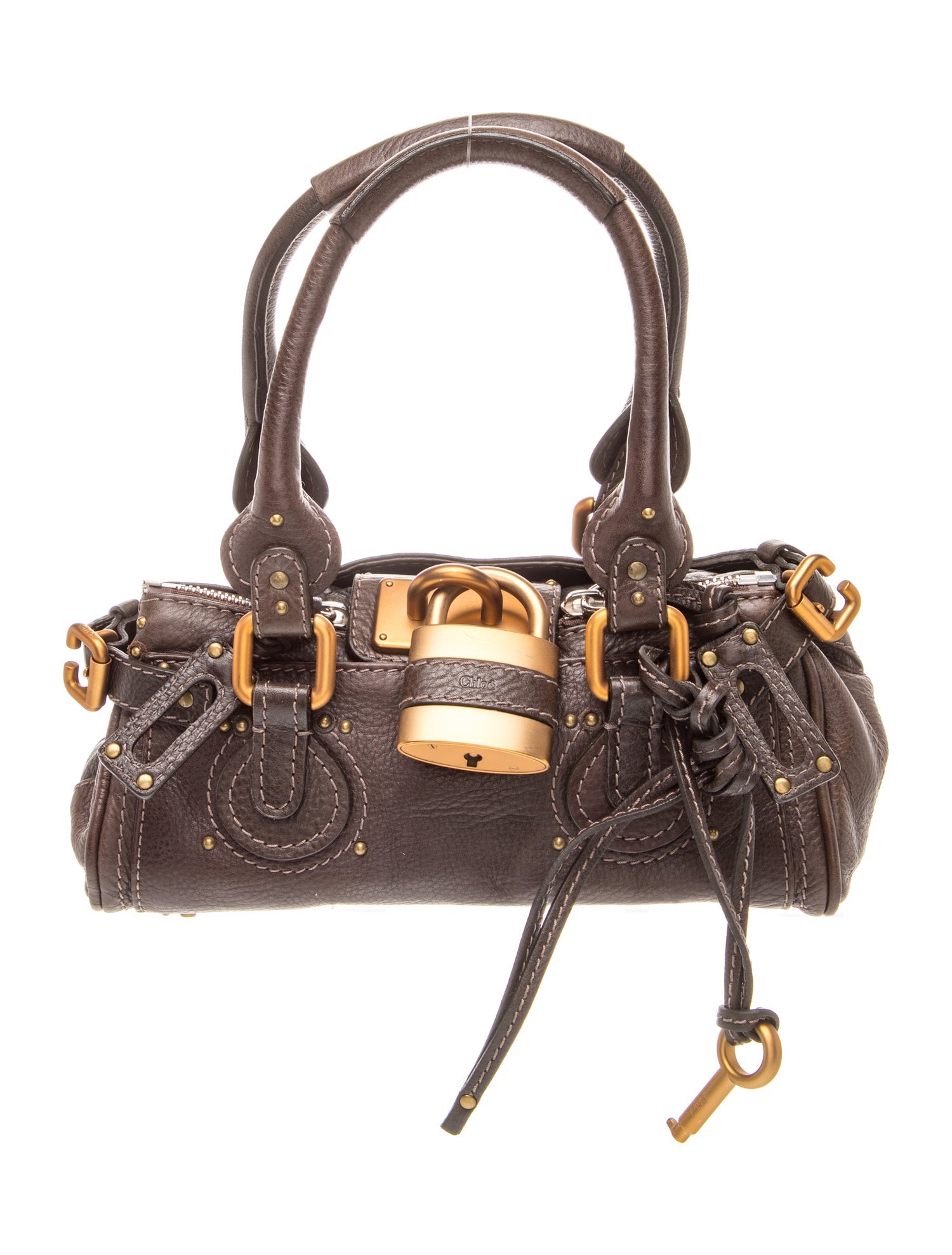 Chloé Leather Top Handle Bag