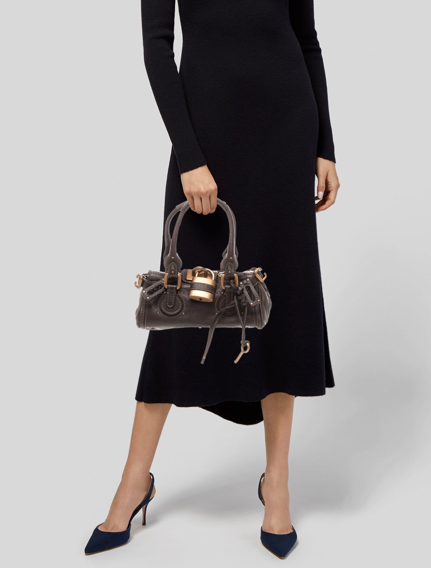 Chloé Leather Top Handle Bag