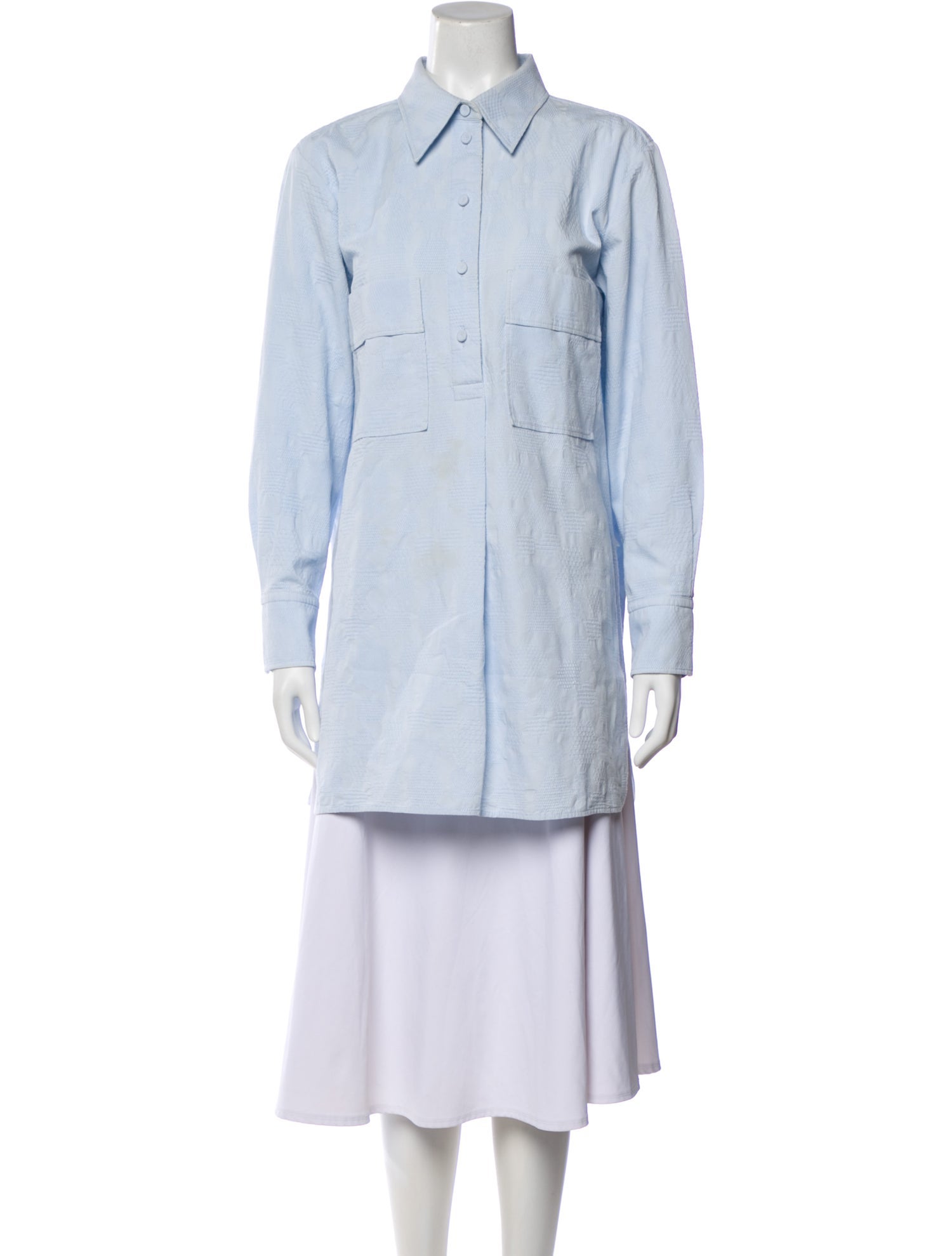 Chloé Patterned Long Sleeve Tunic