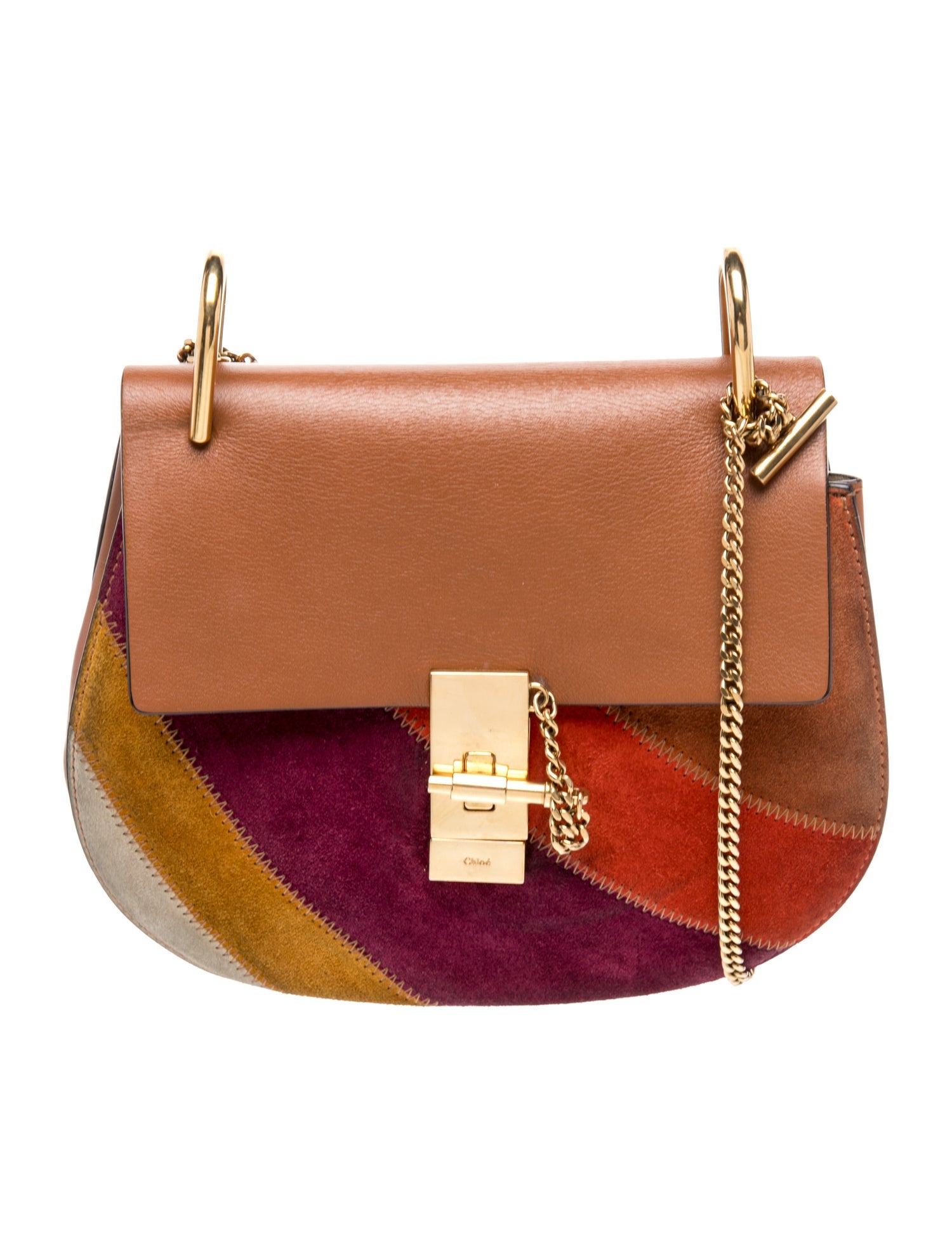 Chloé Suede Drew Crossbody