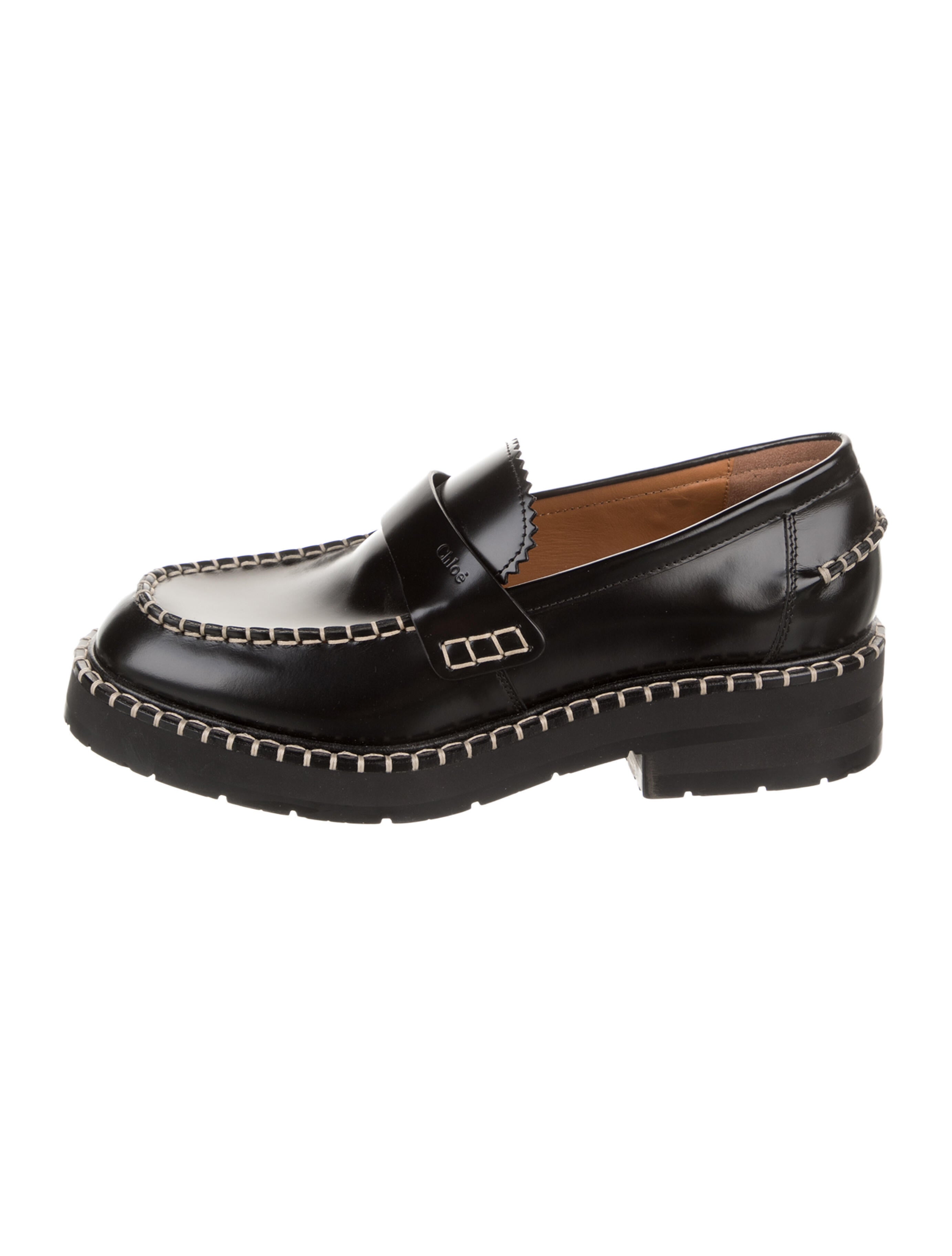 Chloé Leather Loafers