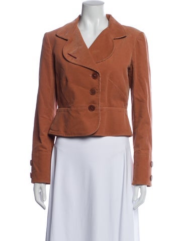 Pre-owned Chloé Biker Jacket In Neutral