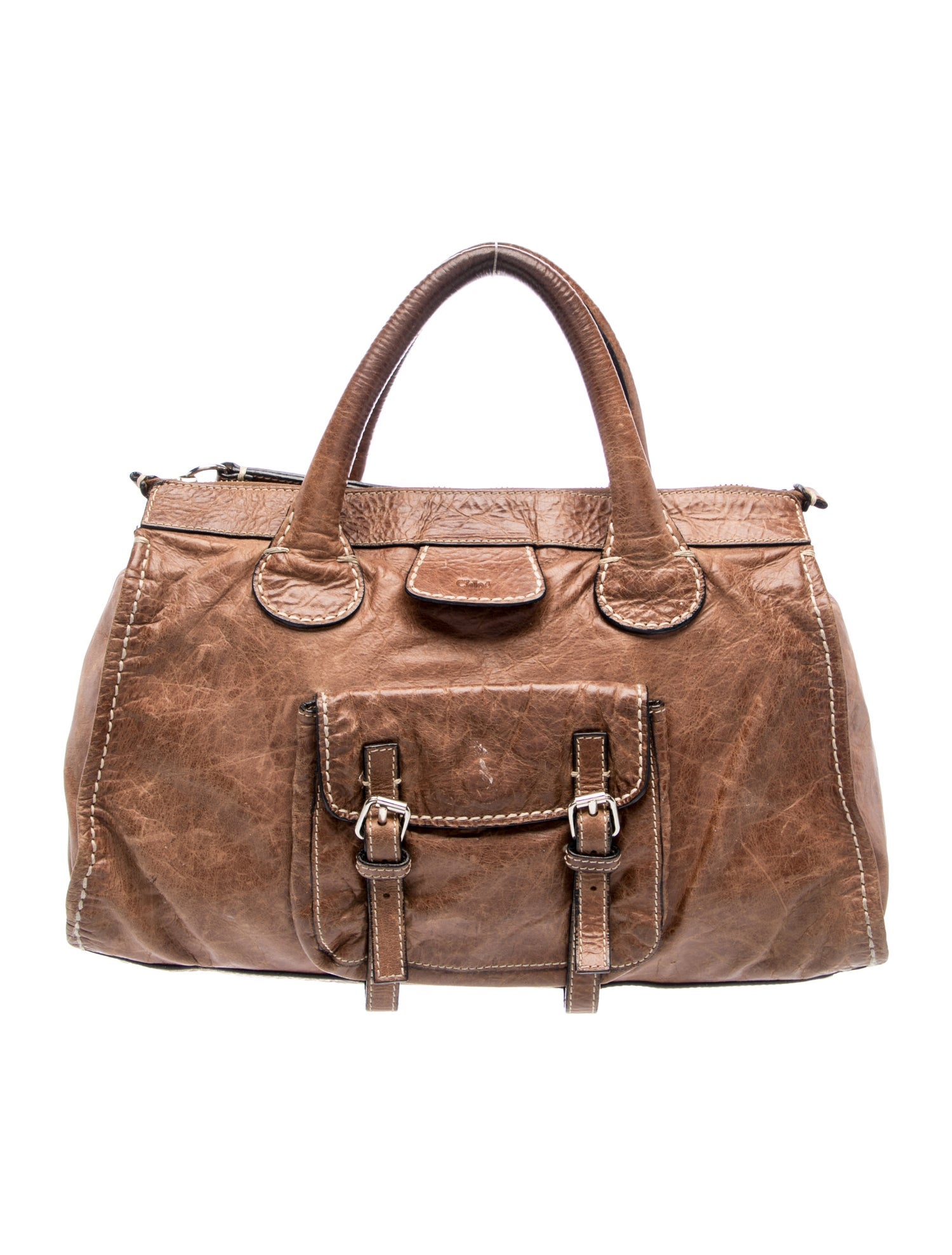 Chloé Leather Top Handle Bag Vintage