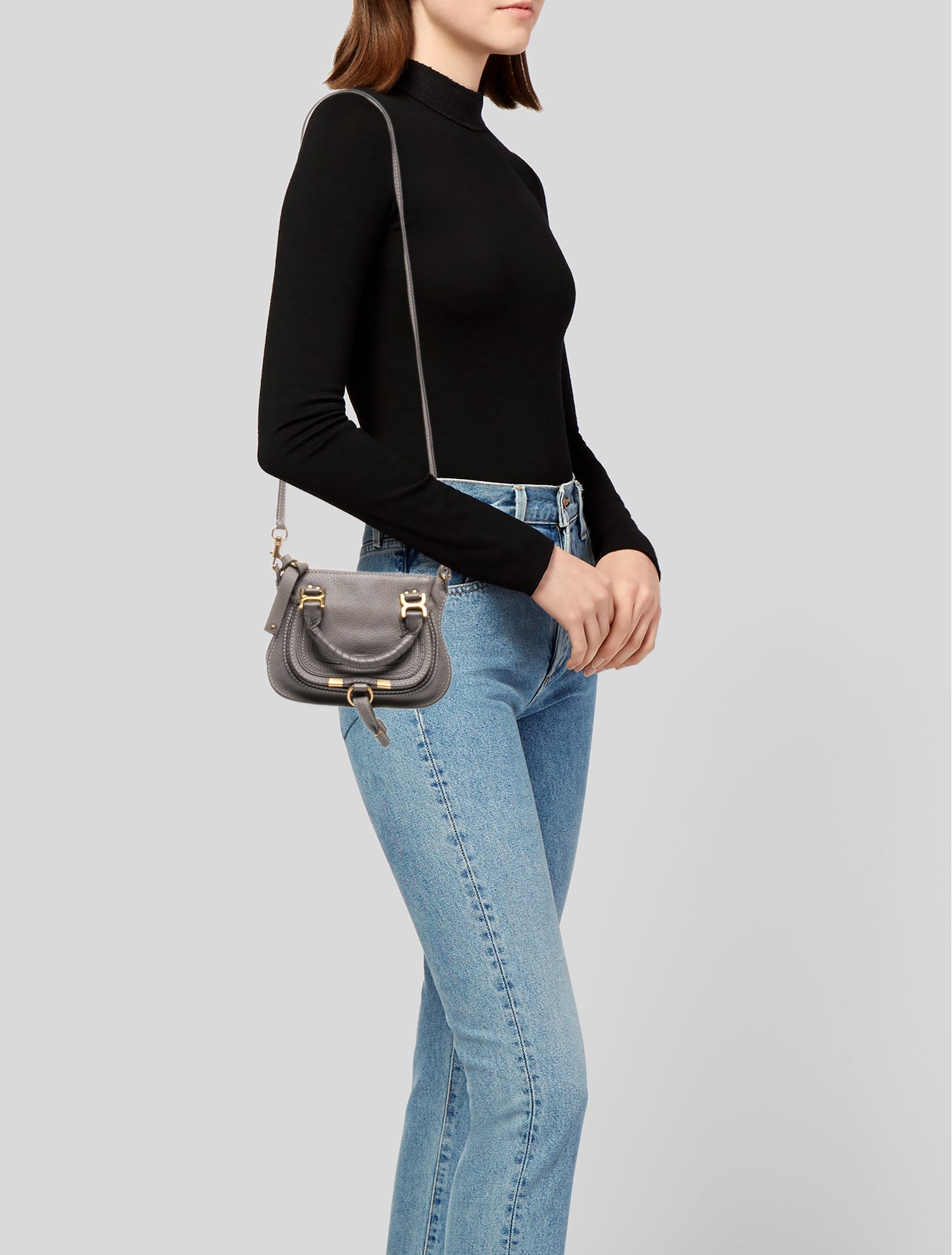 Chloé Leather Top Handle Bag w/ Tags