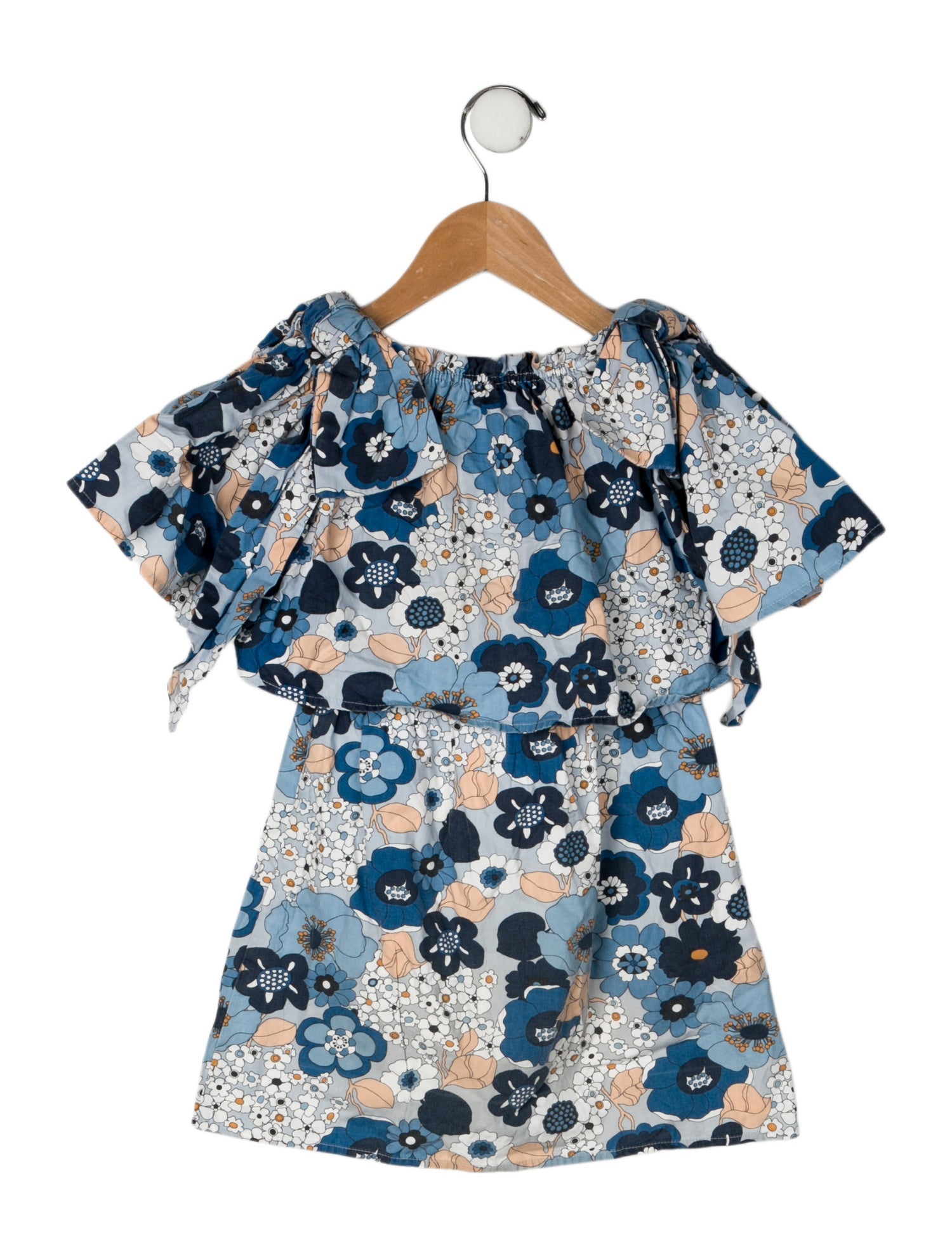 Chloé Cotton Floral Print Dress
