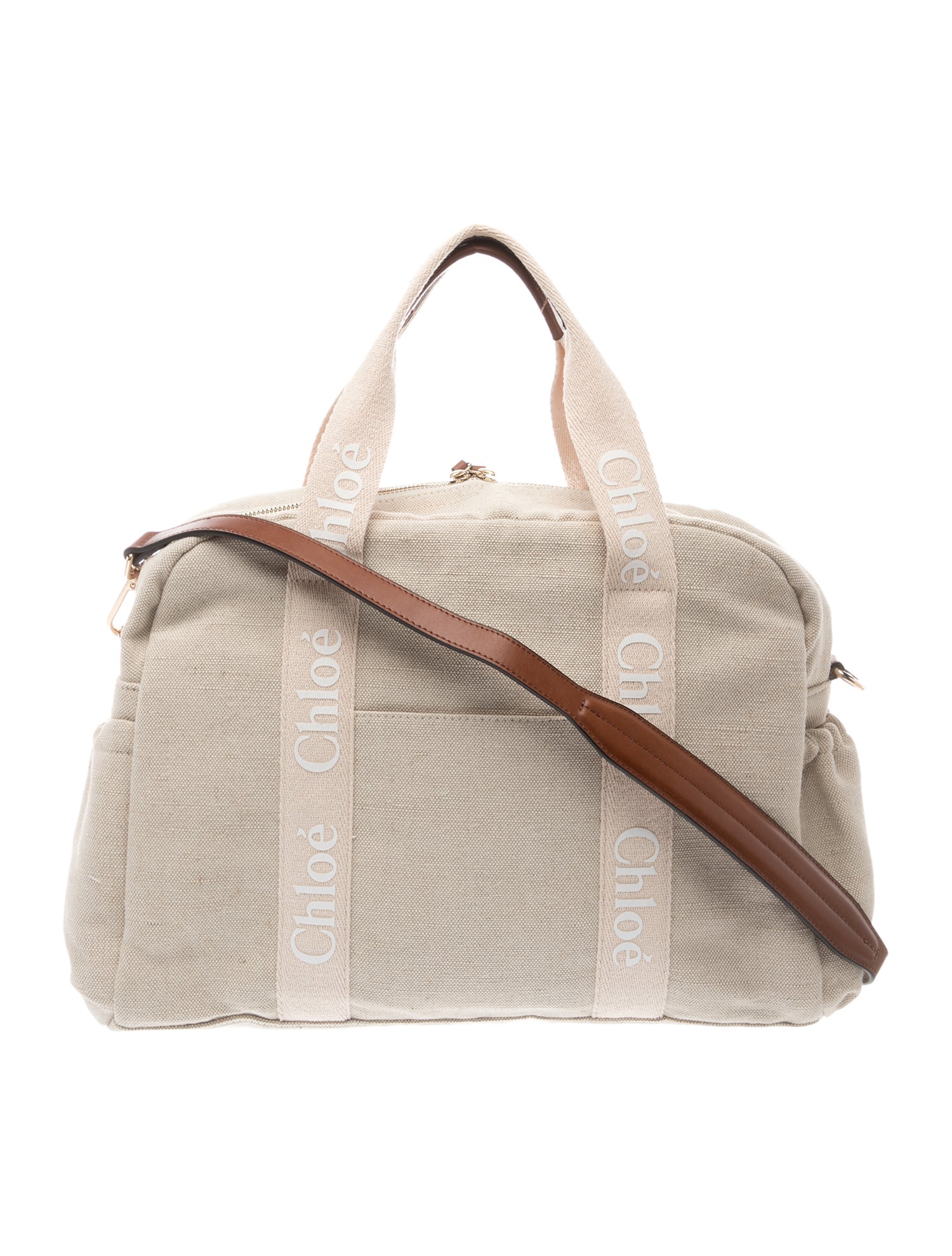 Chloé Canvas Diaper Bag
