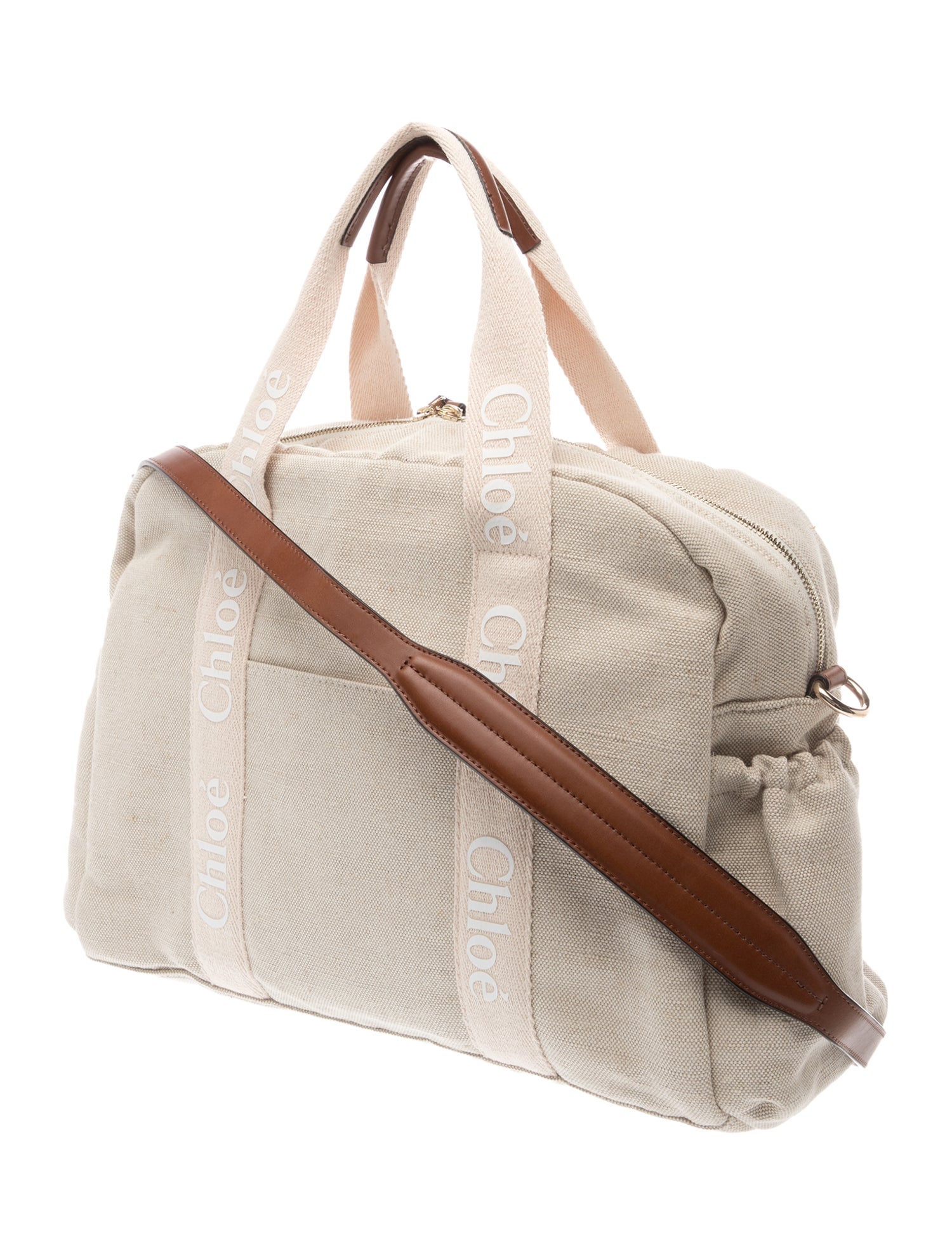 Chloé Canvas Diaper Bag