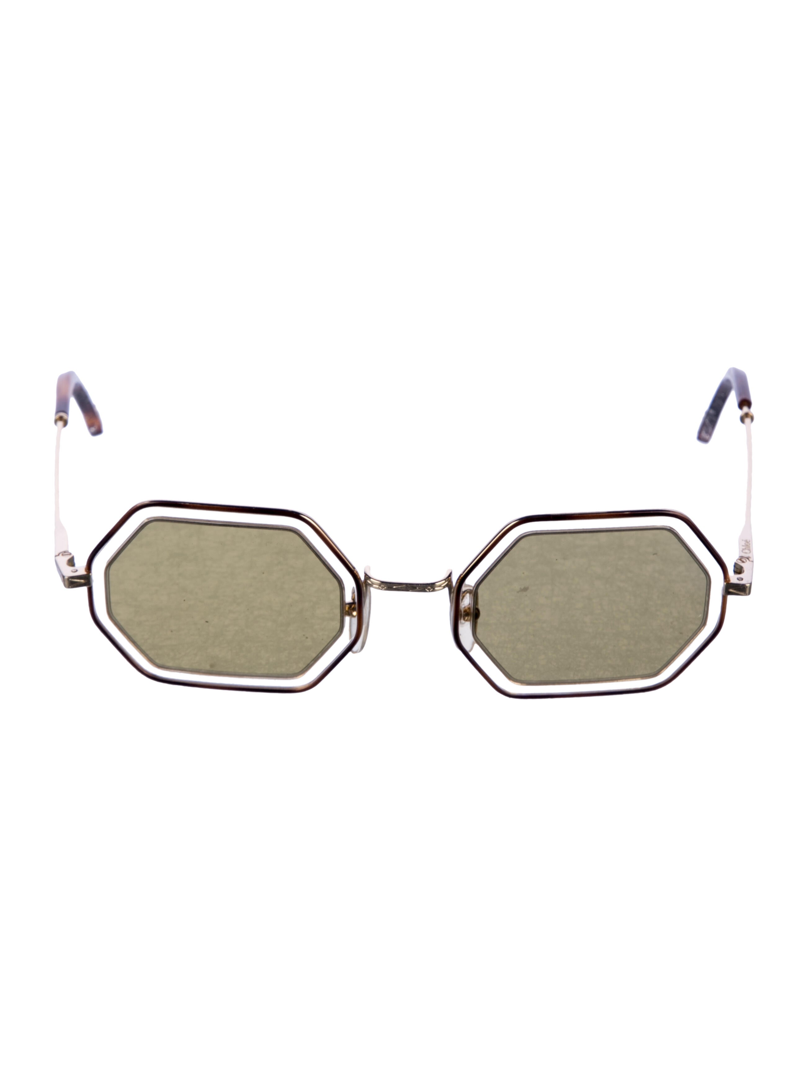 Chloé Square Mirrored Sunglasses