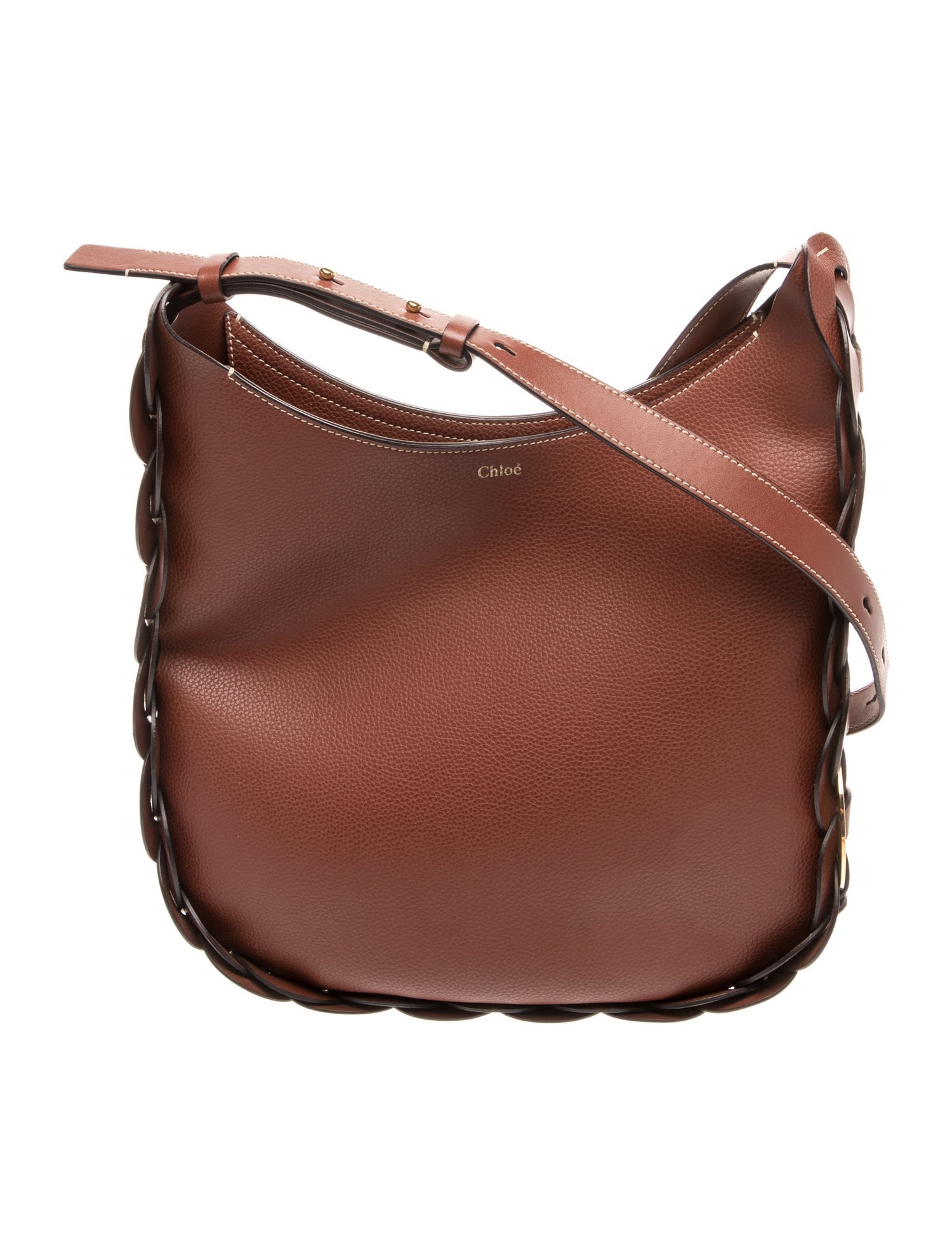 Chloé Leather Darryl Hobo Bag Small