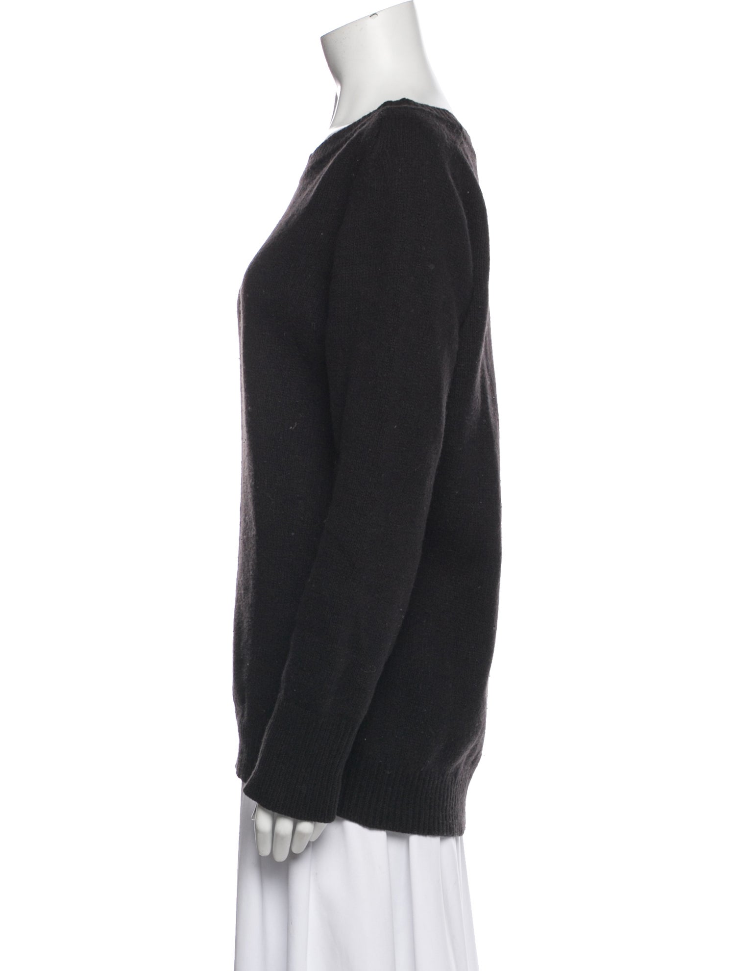 Chloé Bateau Neckline Long Sleeve Top