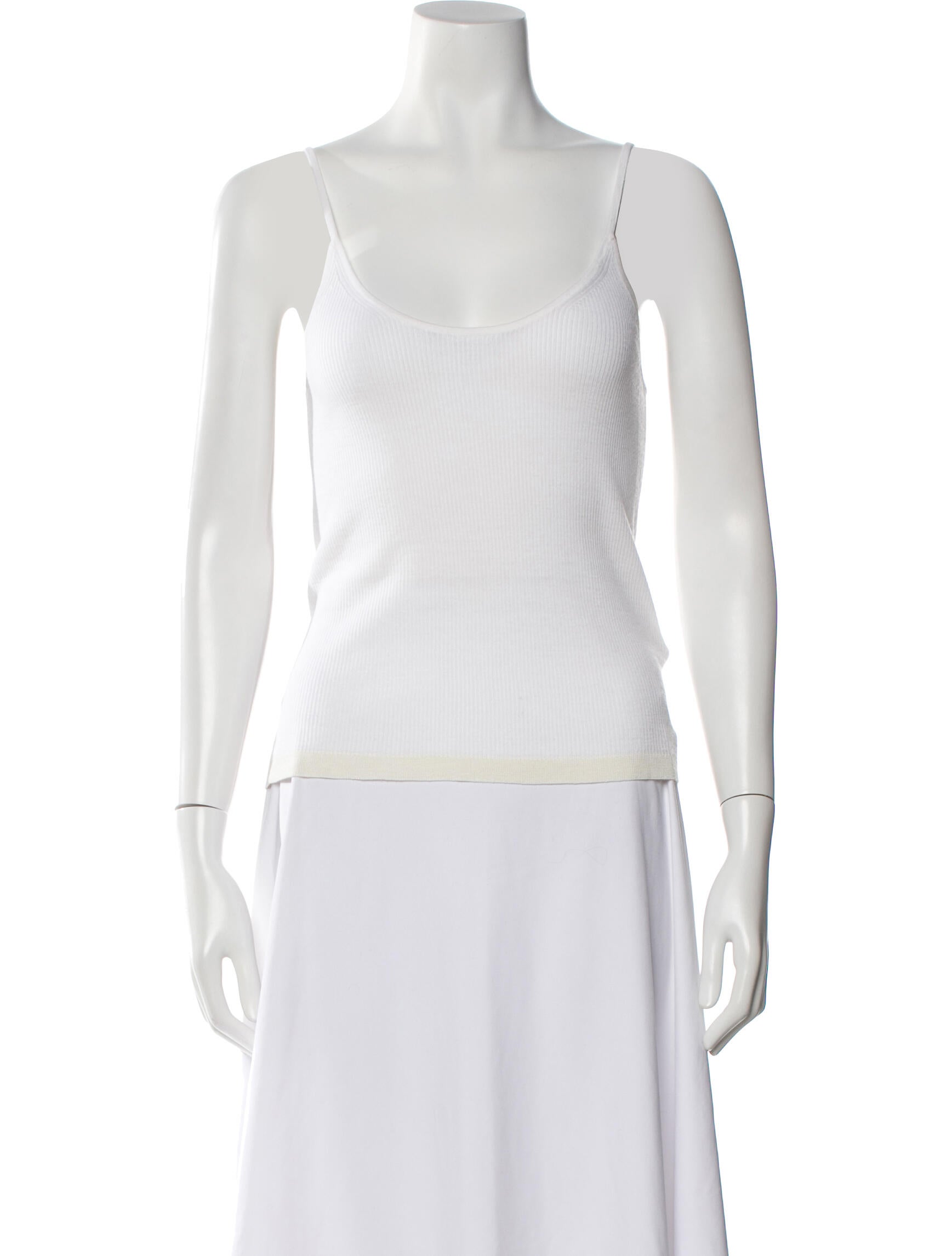 Chloé Wool Scoop Neck Top