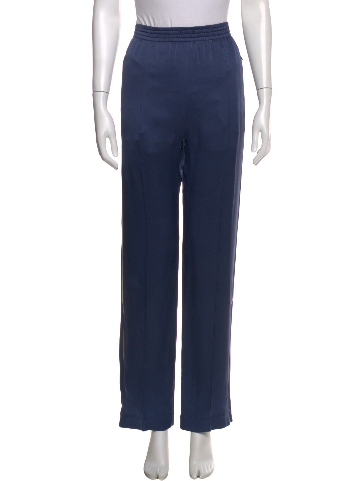 Chloé Silk Straight Leg Pants
