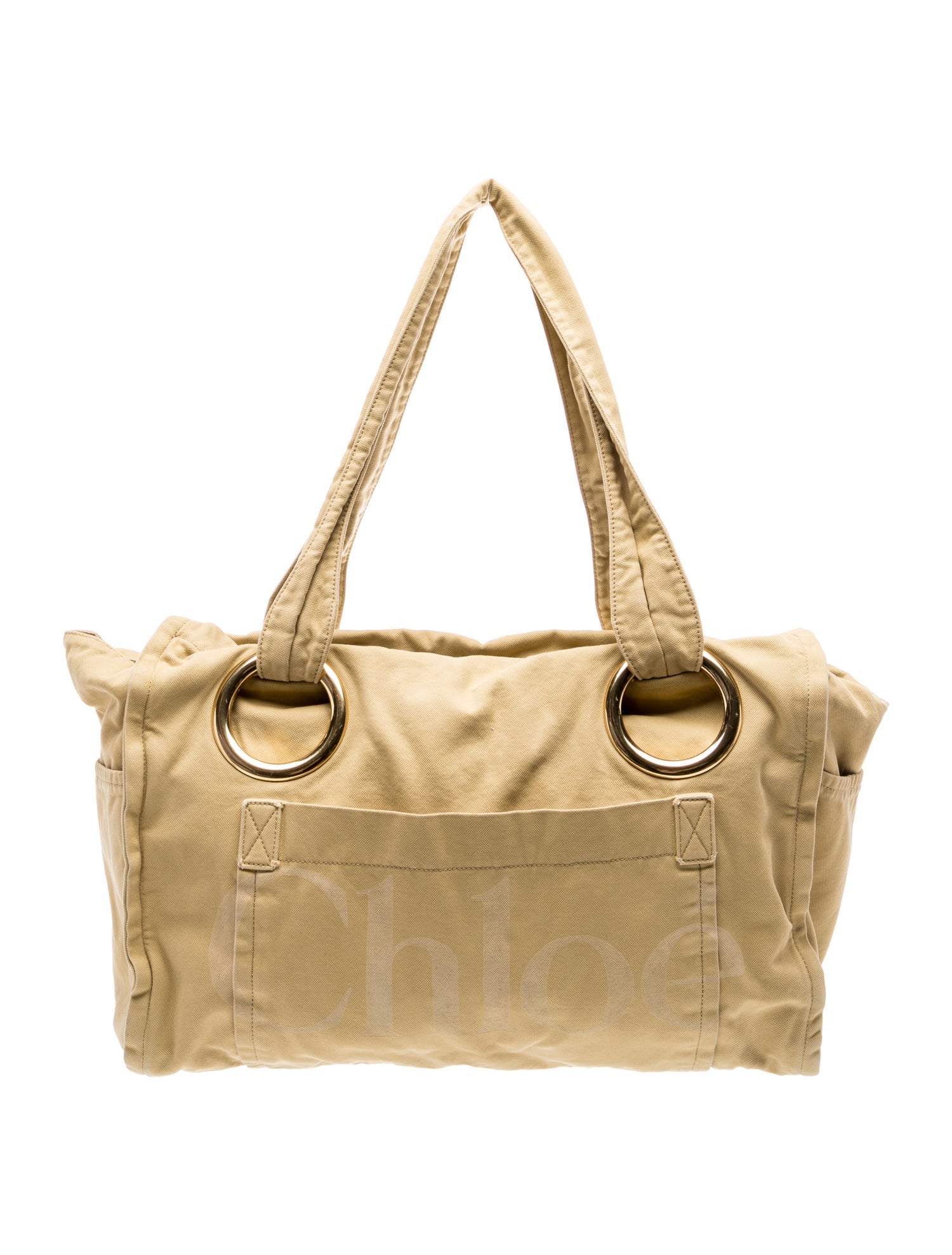 Chloé Canvas Shoulder Bag