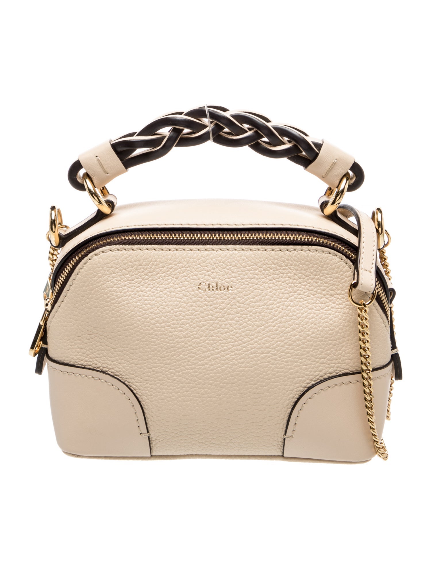 Chloé Leather Top Handle Bag