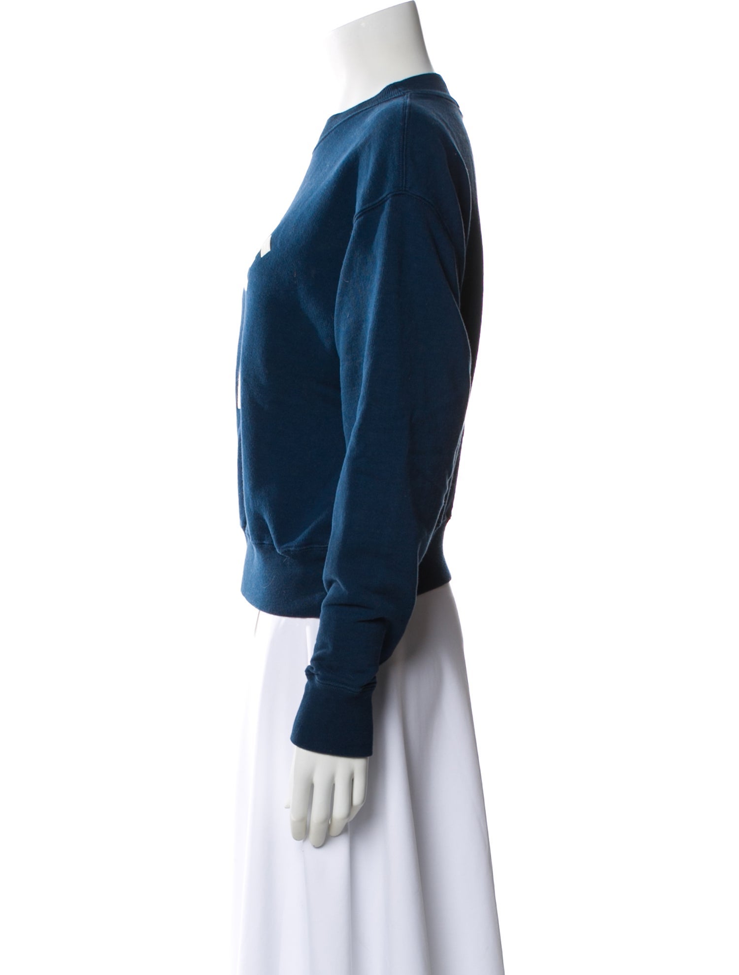 Chloé Graphic Print Crew Neck Sweater
