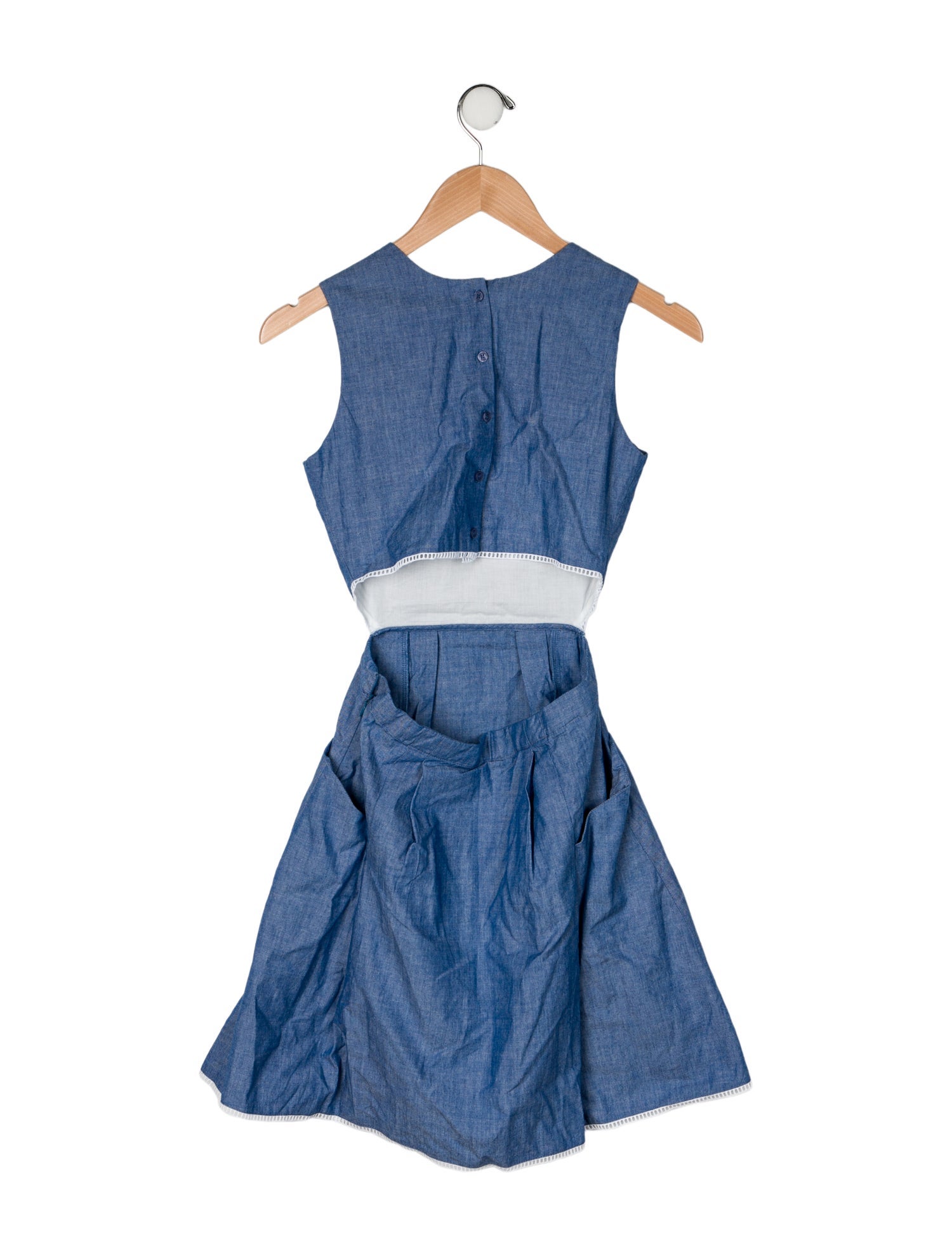 Chloé Cotton Short Sleeve Dress