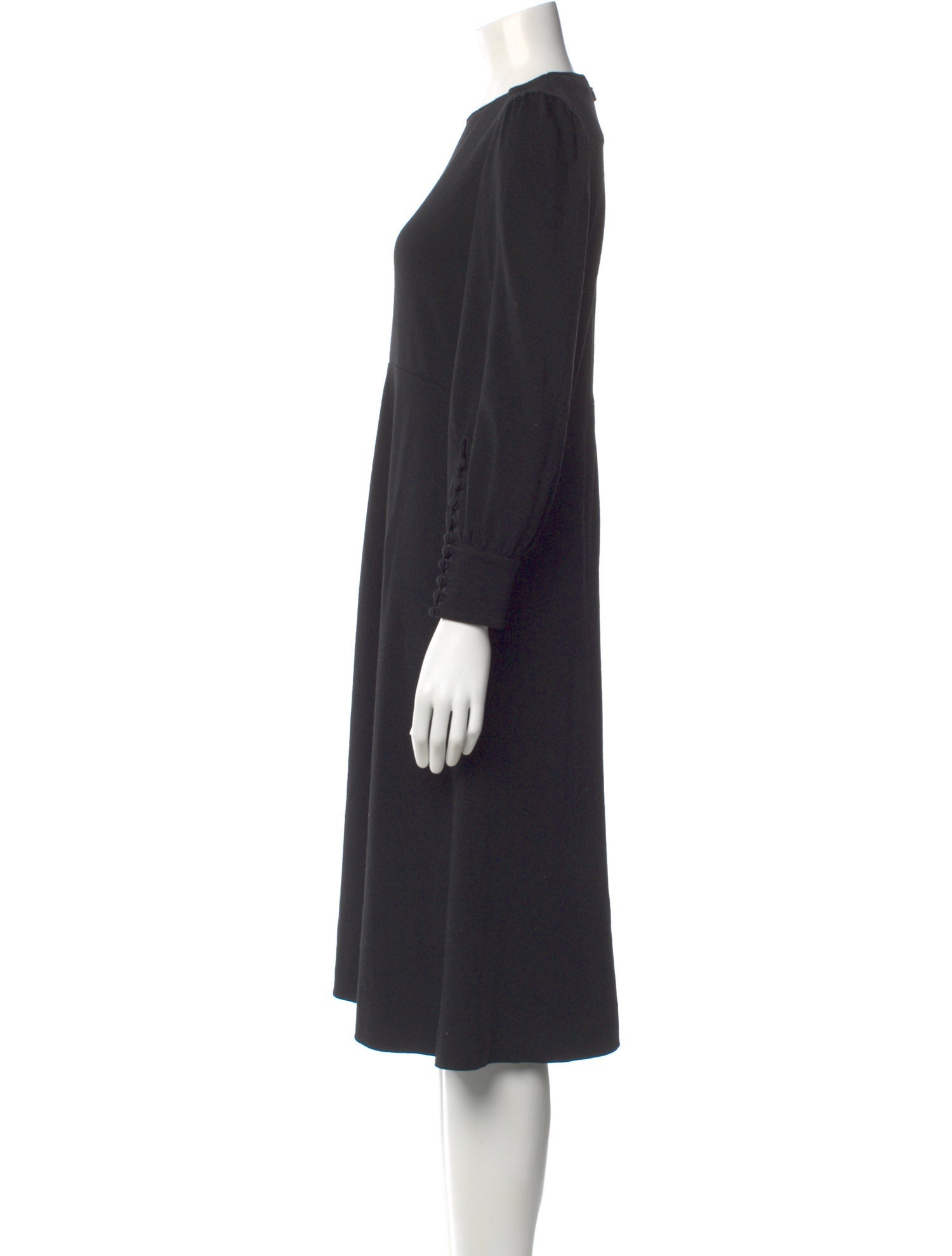 Chloé Wool Midi Length Dress