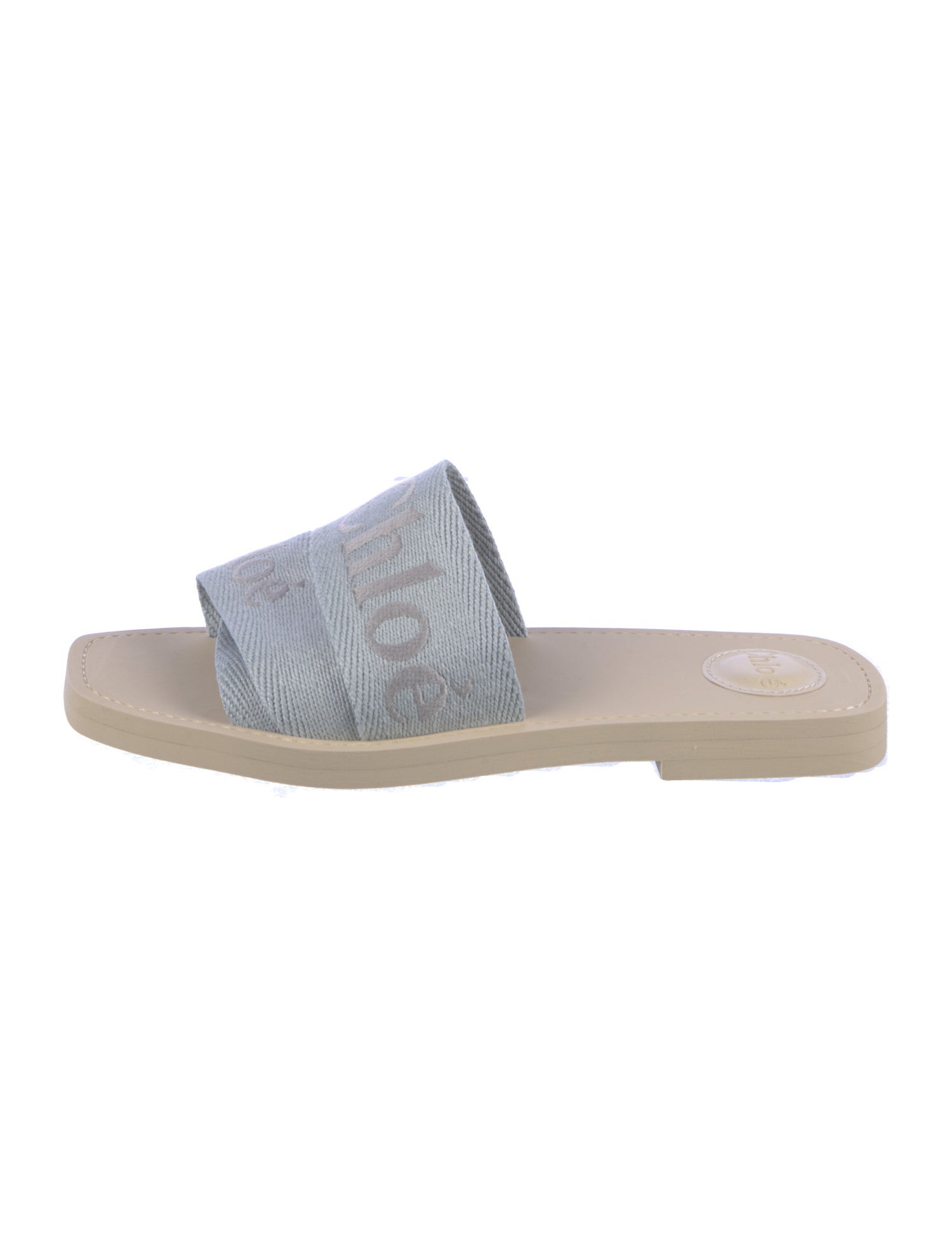 Chloé Canvas Printed Slides