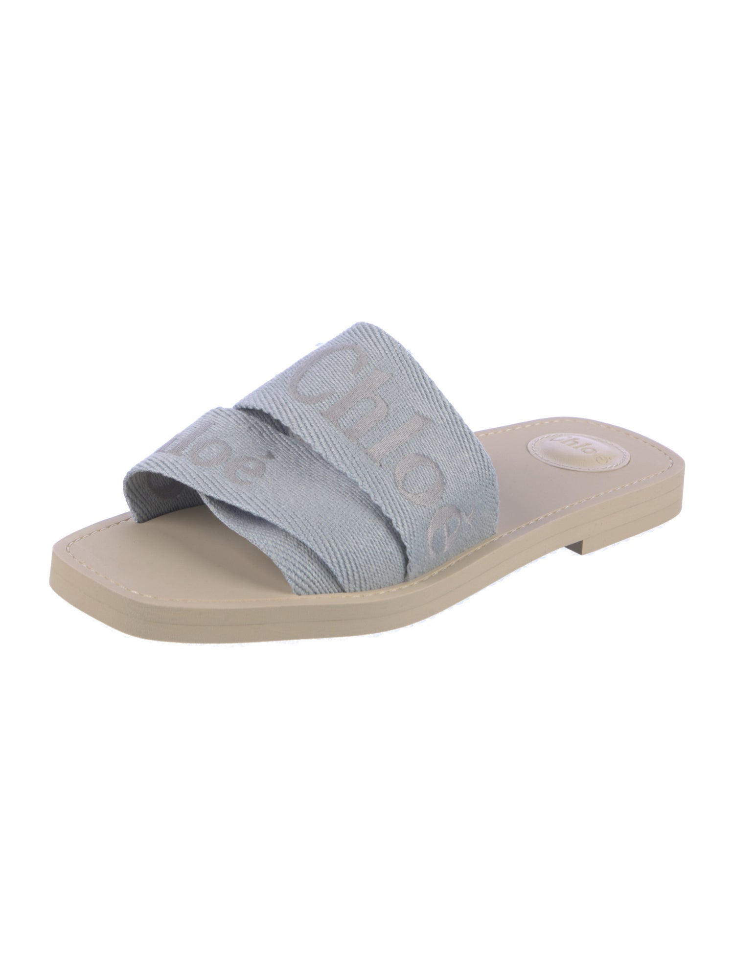 Chloé Canvas Printed Slides