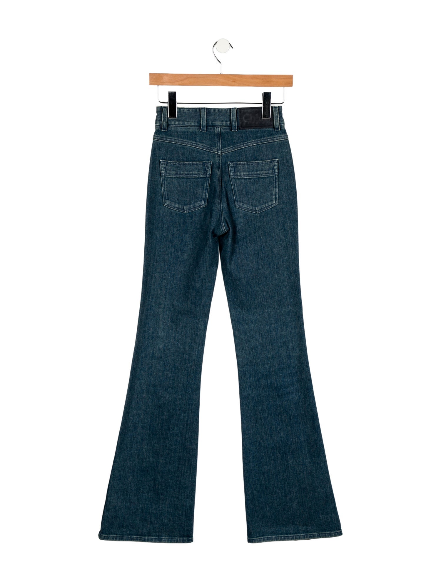 Chloé Low-Rise Wide Leg Jeans